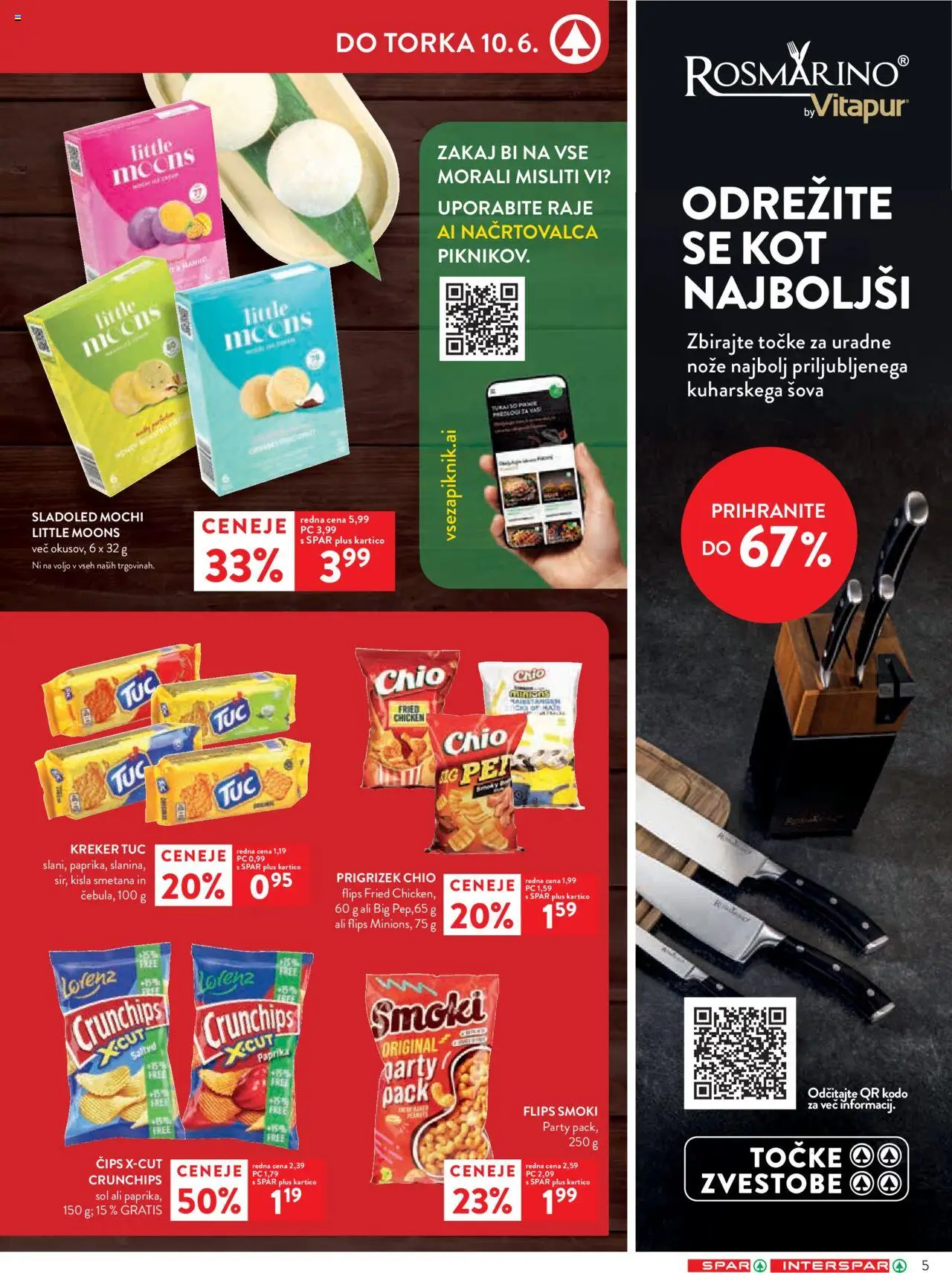 Spar katalog 23/25 │ velja od 04.06.2025 | Stran: 5 | Izdelki: Paprika, Sladoled, Sol, Mango