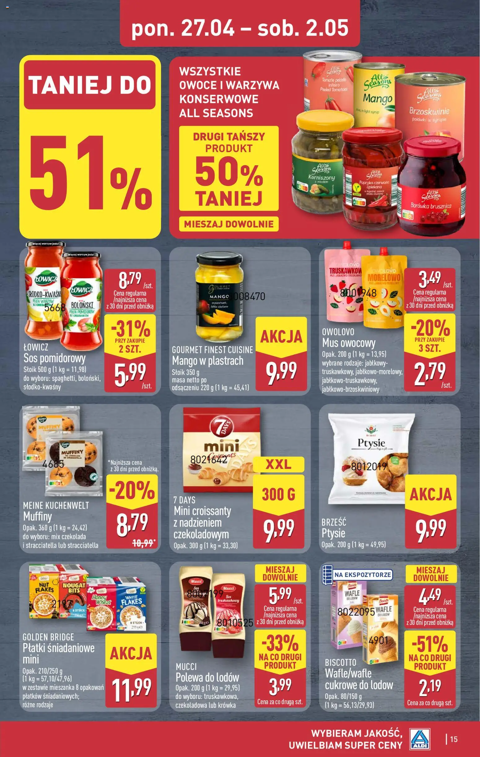 Aldi Polsko leták od 27.04.2026 💥 Nenechte si ujít TOP nabídky! ⭐ | Česko