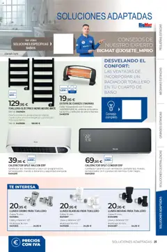 Vista previa BigMat folleto válido desde el 07.10.2025 | Página: 25 | Productos: Toallero, Té, Radiador, Baño