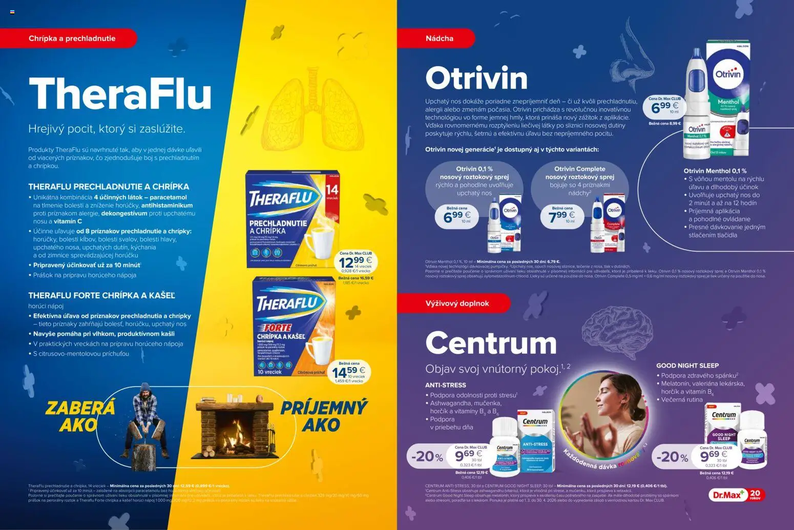 Nové Dr. Max akcie – leták je platný od 01.03.2026 | Strana: 5 | Produkty: Theraflu