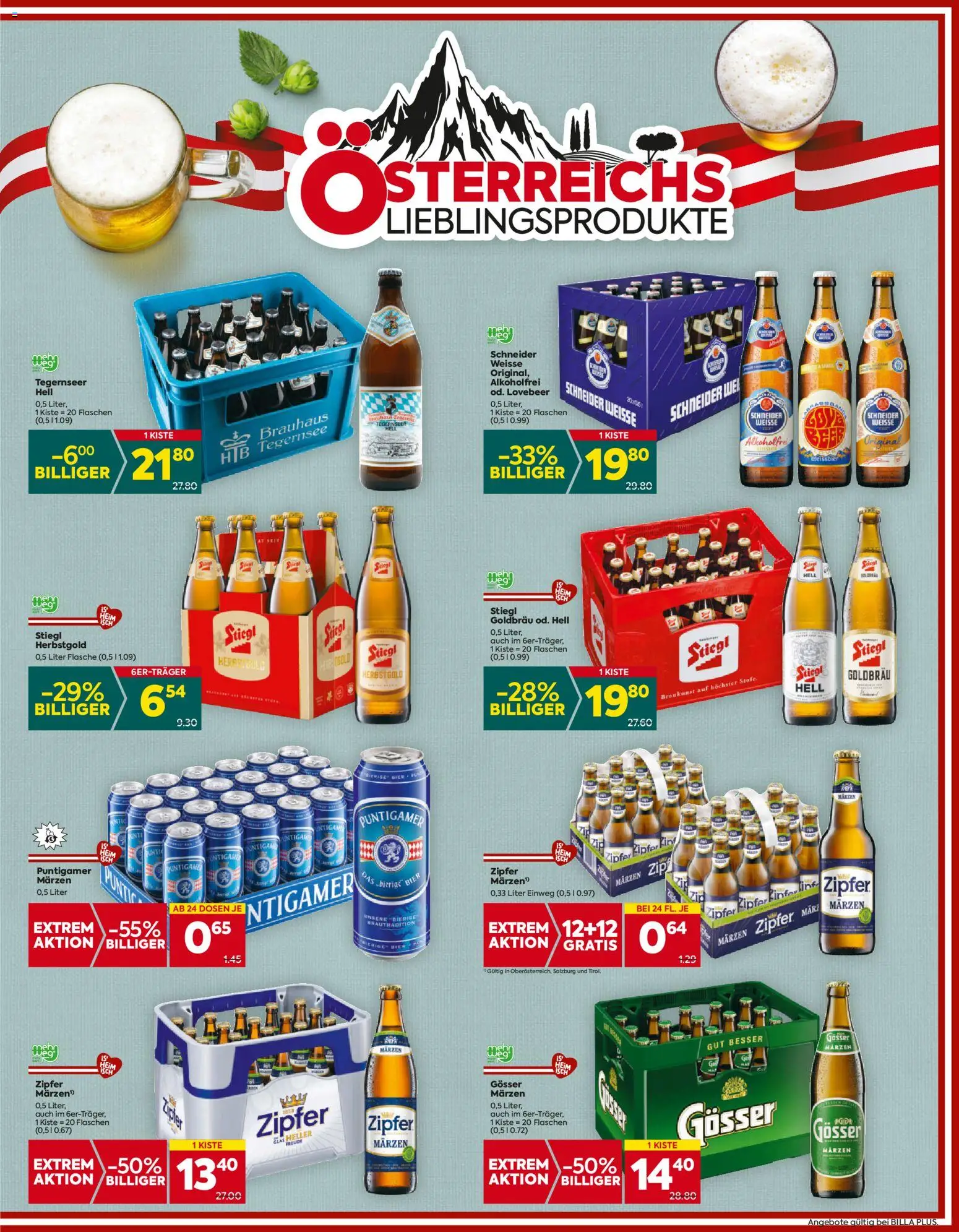 Billa Plus Flugblatt - Tirol gültig ab 23.10.2025 | Seite: 15 | Produkte: Bier