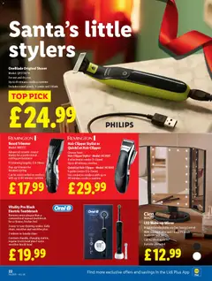 Preview of Lidl - Lidl Weekly valid from 11.12.2025 | Page: 24 | Products: Mirror, Brush, Electric toothbrush