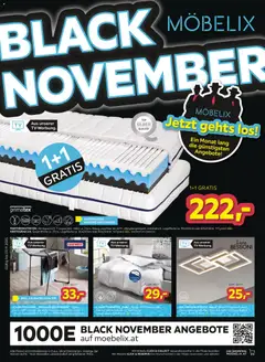 Möbelix Black November ab 28.10.2025 gültig