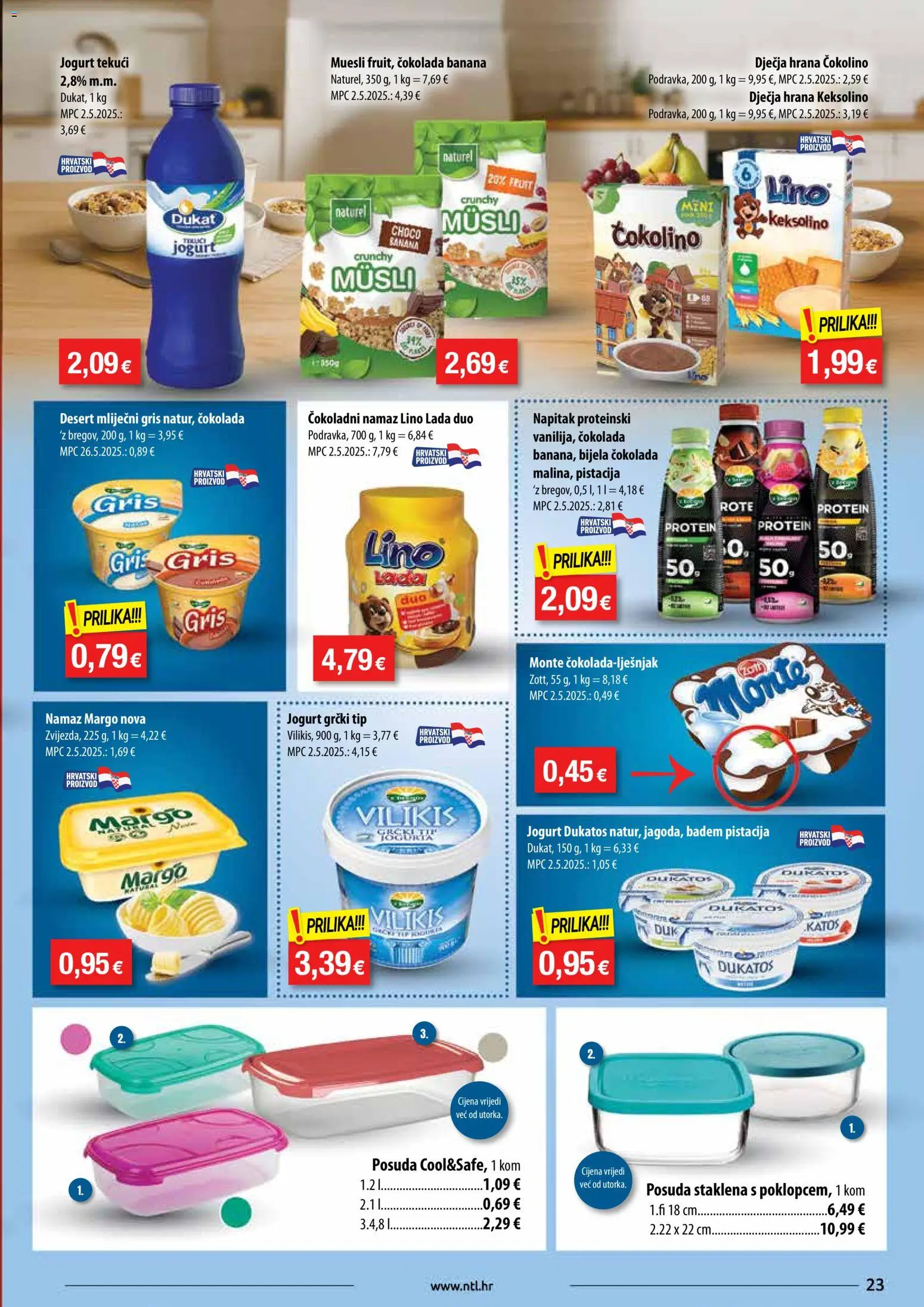NTL katalog | vrijedi od 17.12.2025 | Stranica: 23 | Proizvodi: Lino Lada, Keksolino, Čokolada, Musli