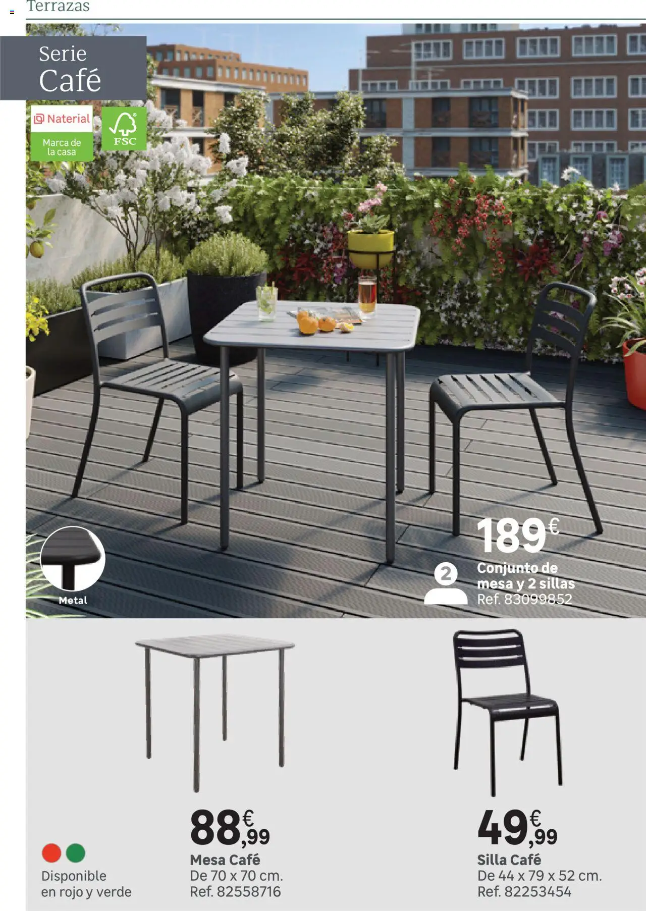 Leroy Merlin catálogo │ válido desde el 25.03.2025 | Página: 11 | Productos: Café, Mesa, Silla