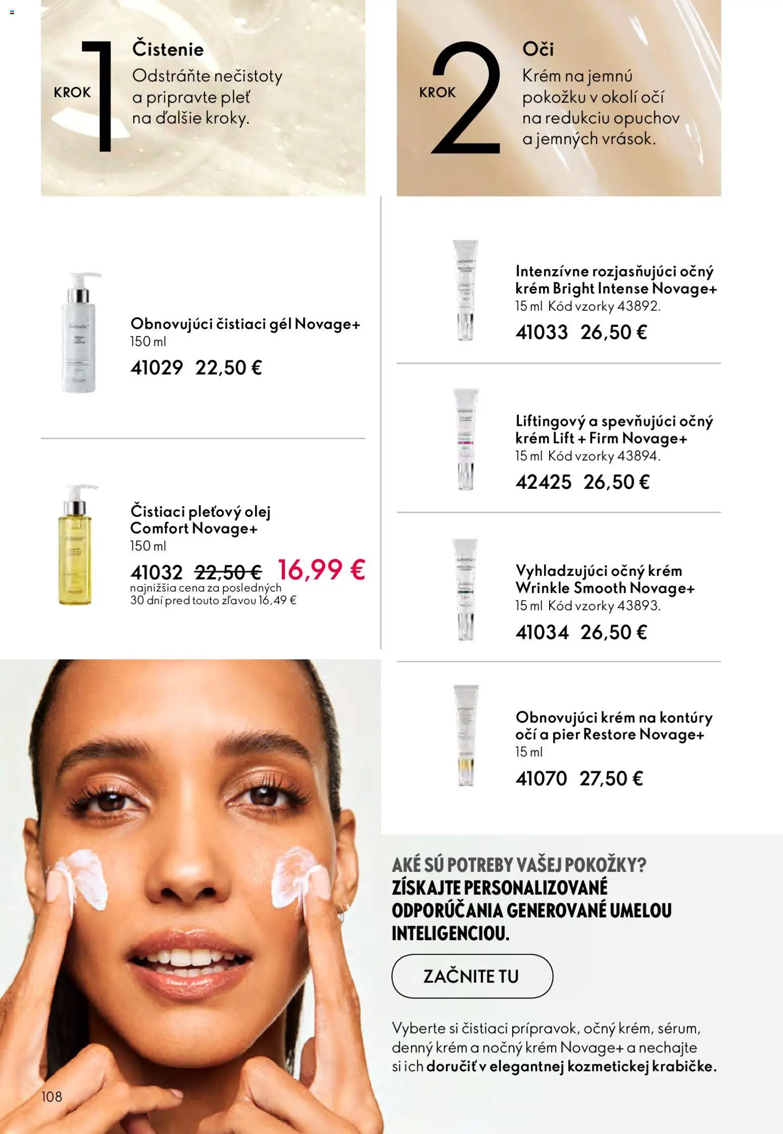 Nové Oriflame akcie – leták je platný od 04.03.2026 | Strana: 108 | Produkty: Olej, Krém