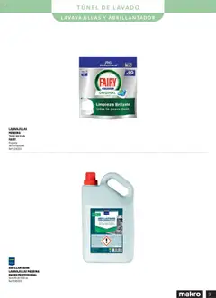 ABRILLANTADOR LAVAVAJILLAS MÁQUINA MAKRO PROFESSIONAL, Garrafa de 5 litros │ válido desde el 11.06.2025 | Página: 9 | Productos: Lavavajillas