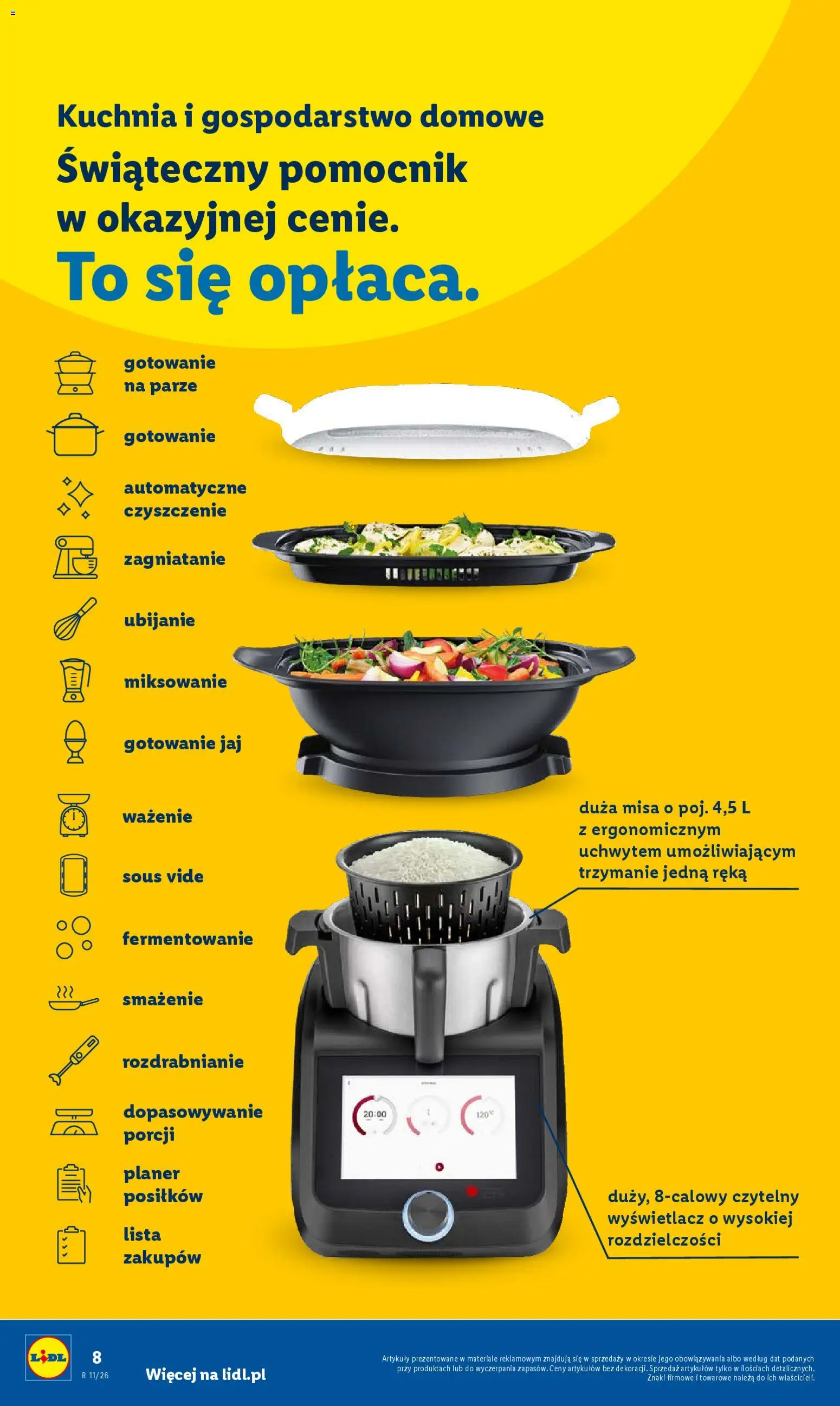 Lidl Polsko katalog od 09.03.2026 | Strana: 6 | Produkty: Sous vide