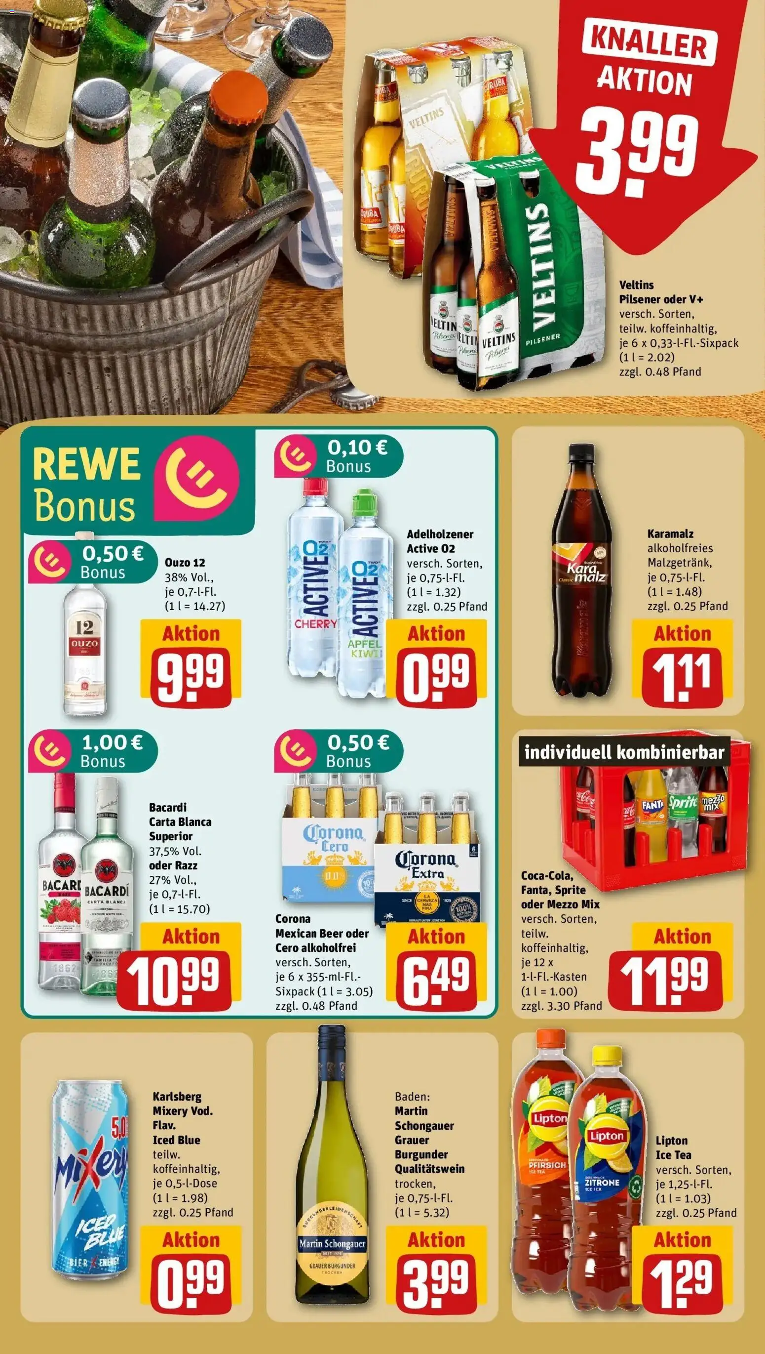 Rewe Prospekt Berlin / Prenzlauer Berg	 – gültig ab 05.04.2026 | Seite: 13 | Produkte: Fanta, Rum, Pfirsich, Mixery