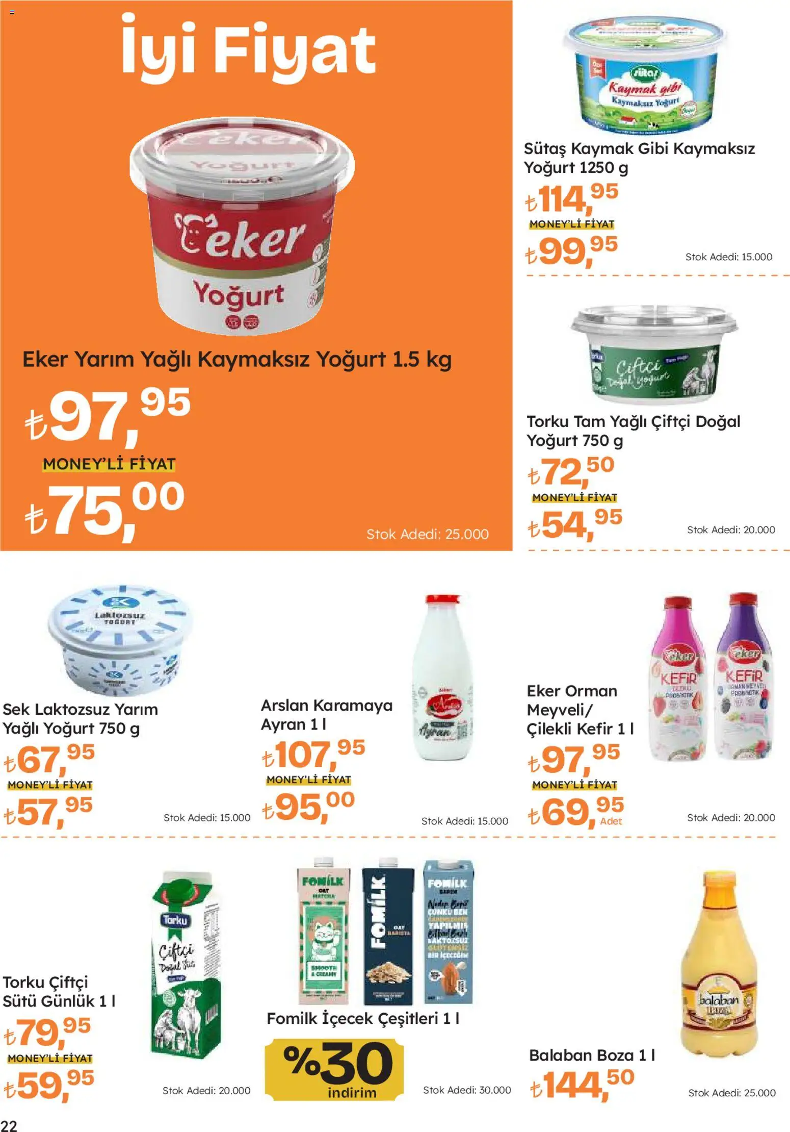 Migros Katalog - Migroskop - 08.01.2026 tarihinden itibaren geçerlidir | Sayfa: 22 | Ürünler: Kefir, Yoğurt