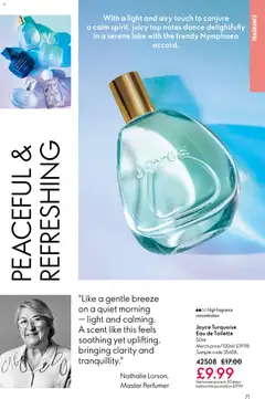 Preview of Oriflame - Offers valid from 15.04.2026 | Page: 71 | Products: Fragrance, Eau de toilette