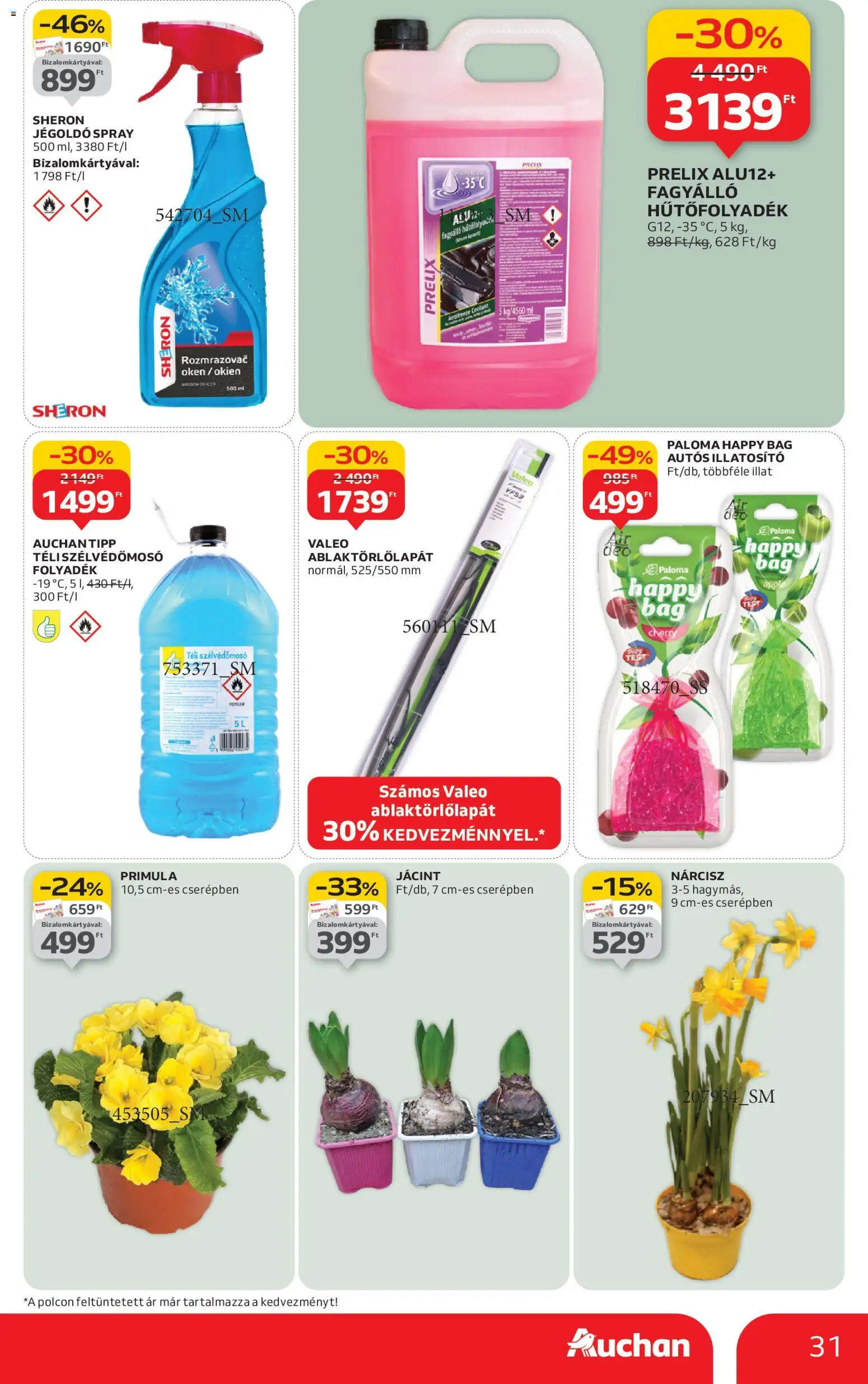 Auchan akciós ujság - amely érvényes a következő dátumtól: 02.01.2026 | Oldal: 31
