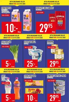 Matdax - erbjudanden - Förhandsvisning av reklamblad från butik Matdax aktuell från 08.12.2025 | Sida: 2 | Produkter: Salladslök, Tonfisk, Apelsin, Mango