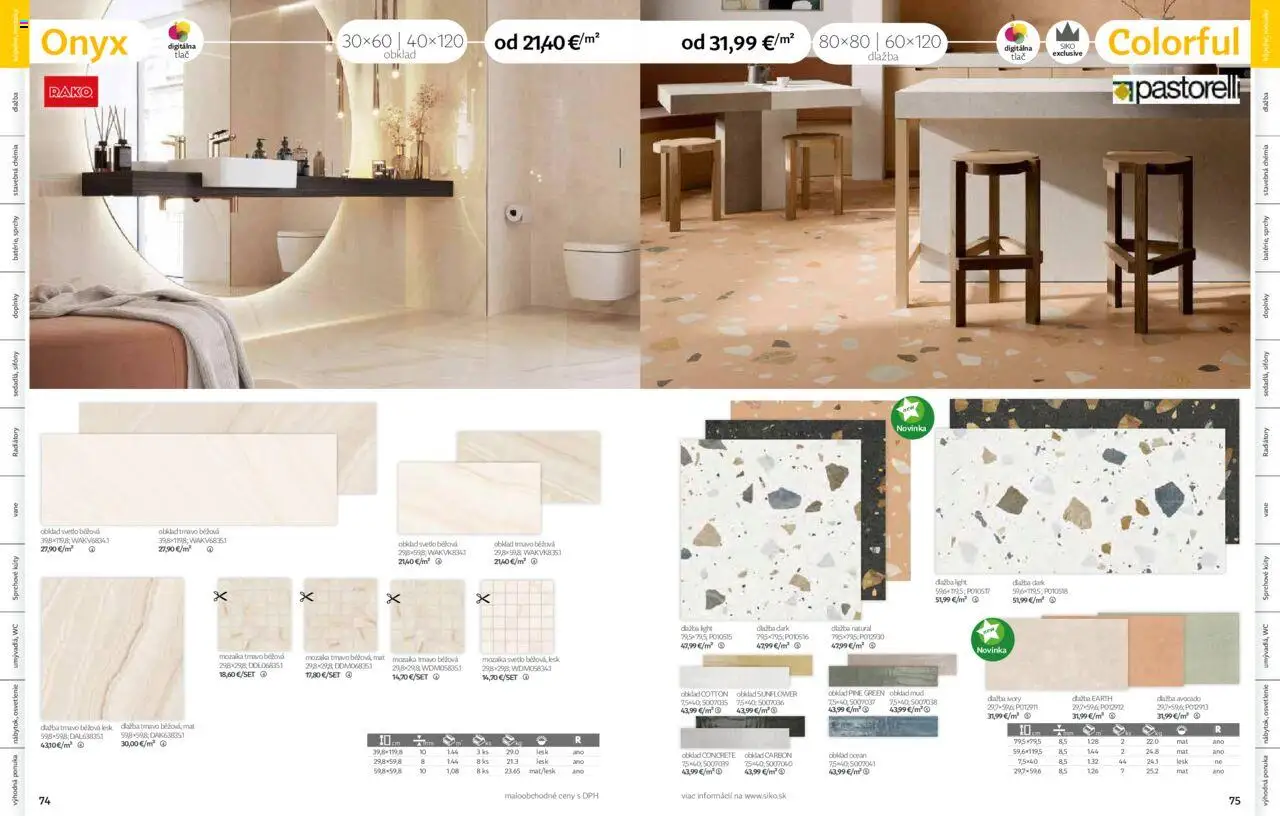 Nové Siko akcie – leták je platný od 01.09.2025 | Strana: 38 | Produkty: Osvetlenie, Svetlo, Dlažba, Radiátory