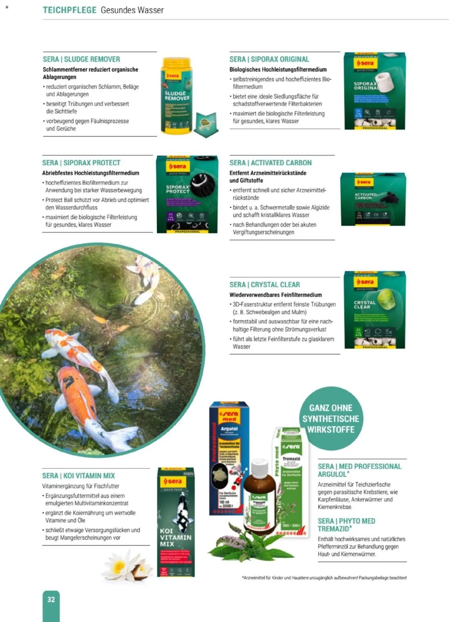 zookauf Themenkatalog Teich – gültig ab 23.03.2026 | Seite: 32 | Produkte: Wasser