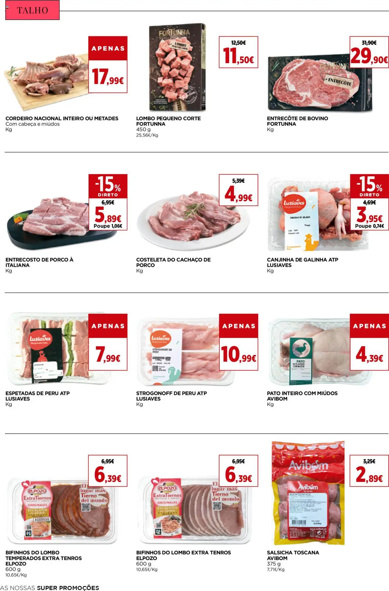 El Corte Ingles folheto │ válido de 03.10.2025 | Página: 16 | Produtos: Peru, Salsicha, Lombo