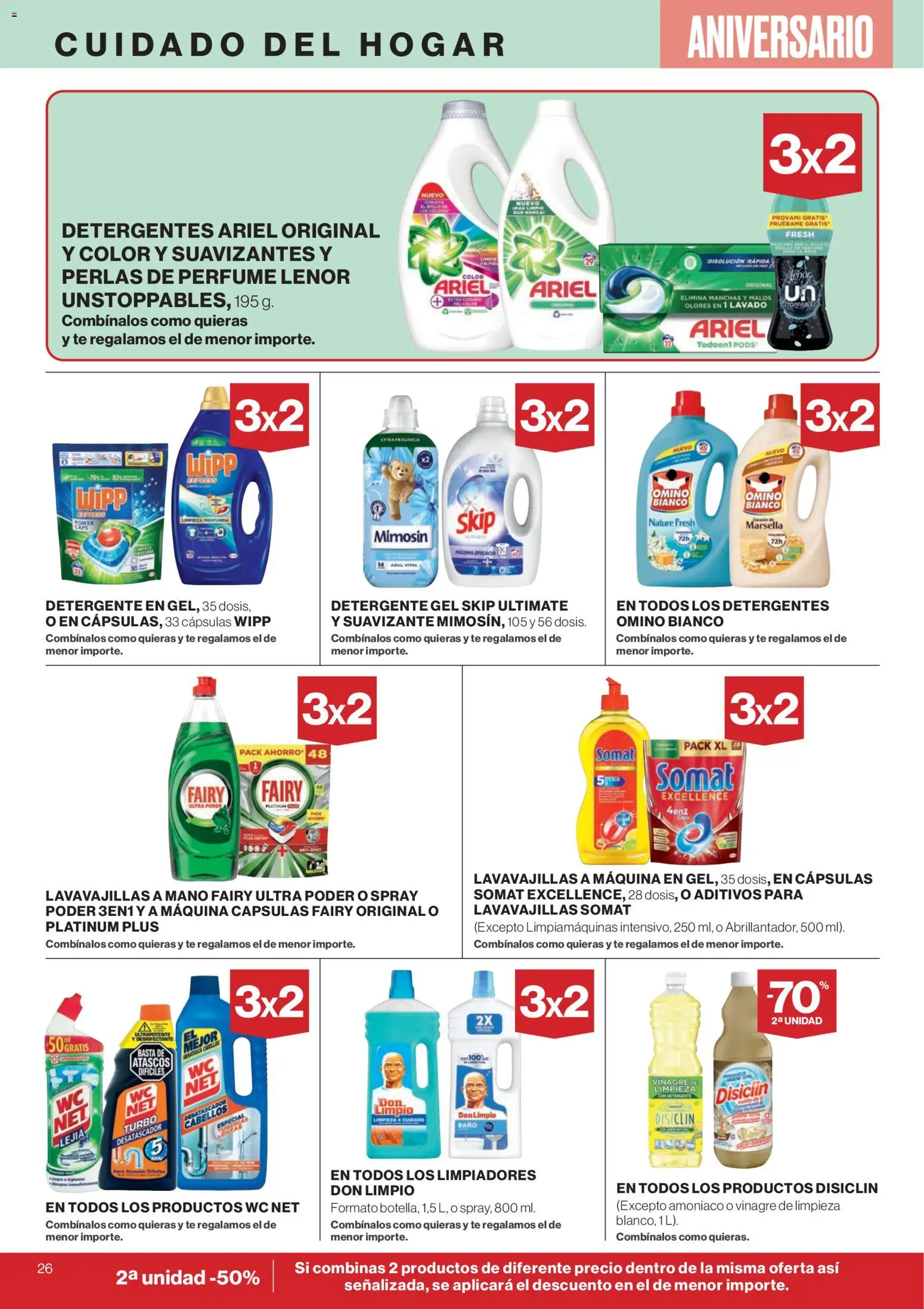 Supercor folleto │ válido desde el 23.10.2025 | Página: 26 | Productos: Perfume, Fragancia, Lavavajillas, Baño