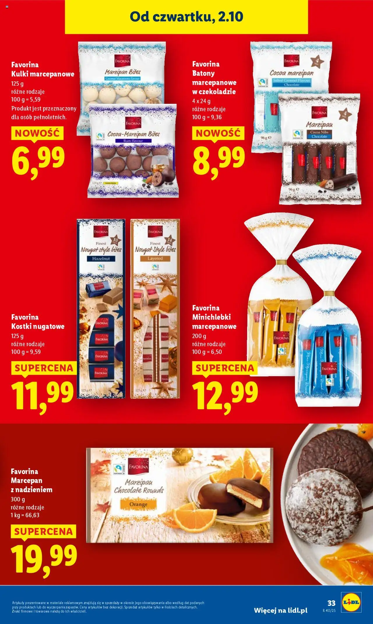 Lidl Gazetka od 02.10.2025 | Strona: 37 | Produkty: Rum, Marcepan