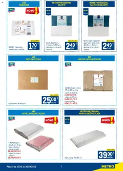 Metro katalog | vrijedi od 16.09.2025 | Stranica: 7 | Proizvodi: Salvete, Celofan, Papir za pečenje