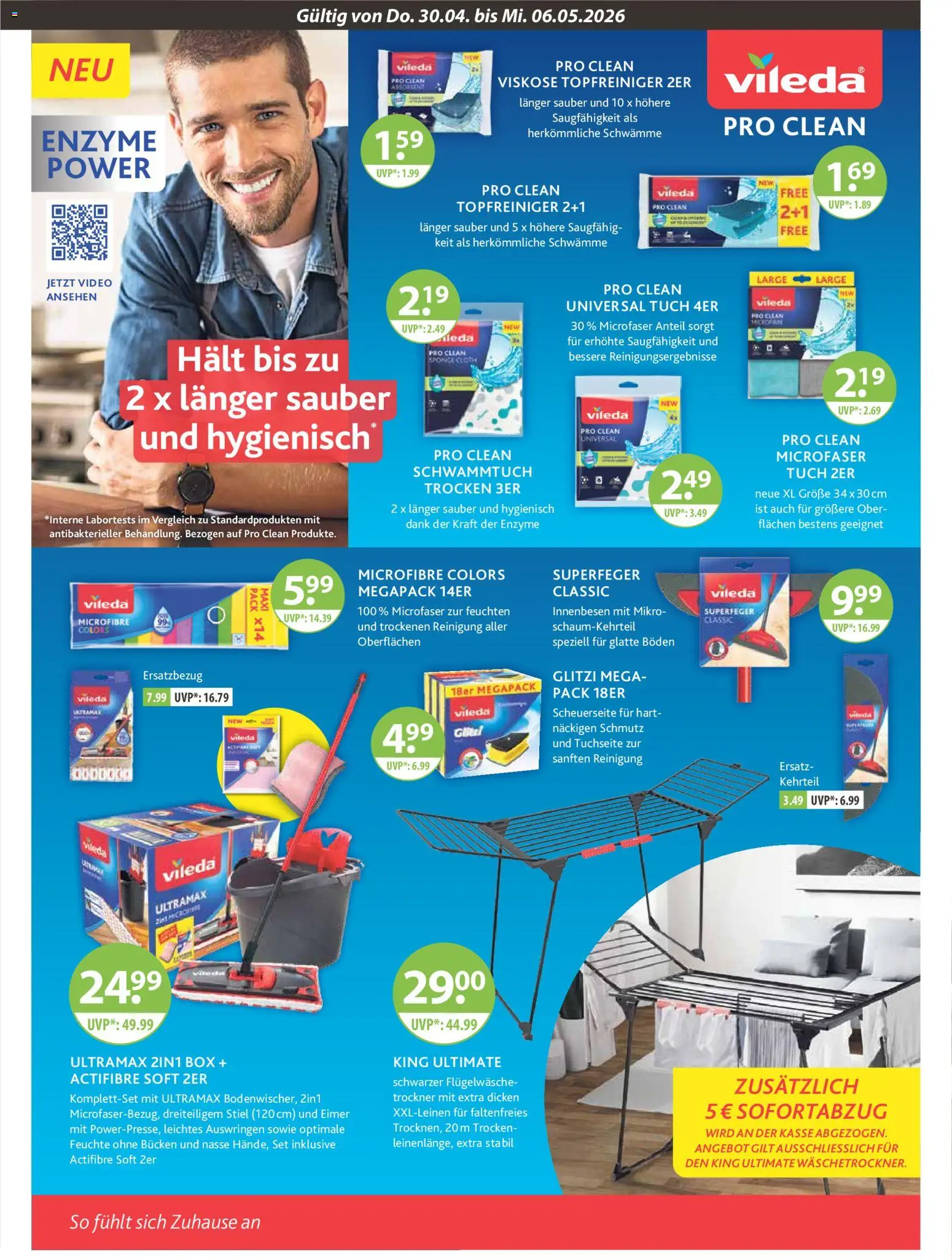 V-Markt München – gültig ab 30.04.2026 | Seite: 17 | Produkte: Trockner, Box, Video