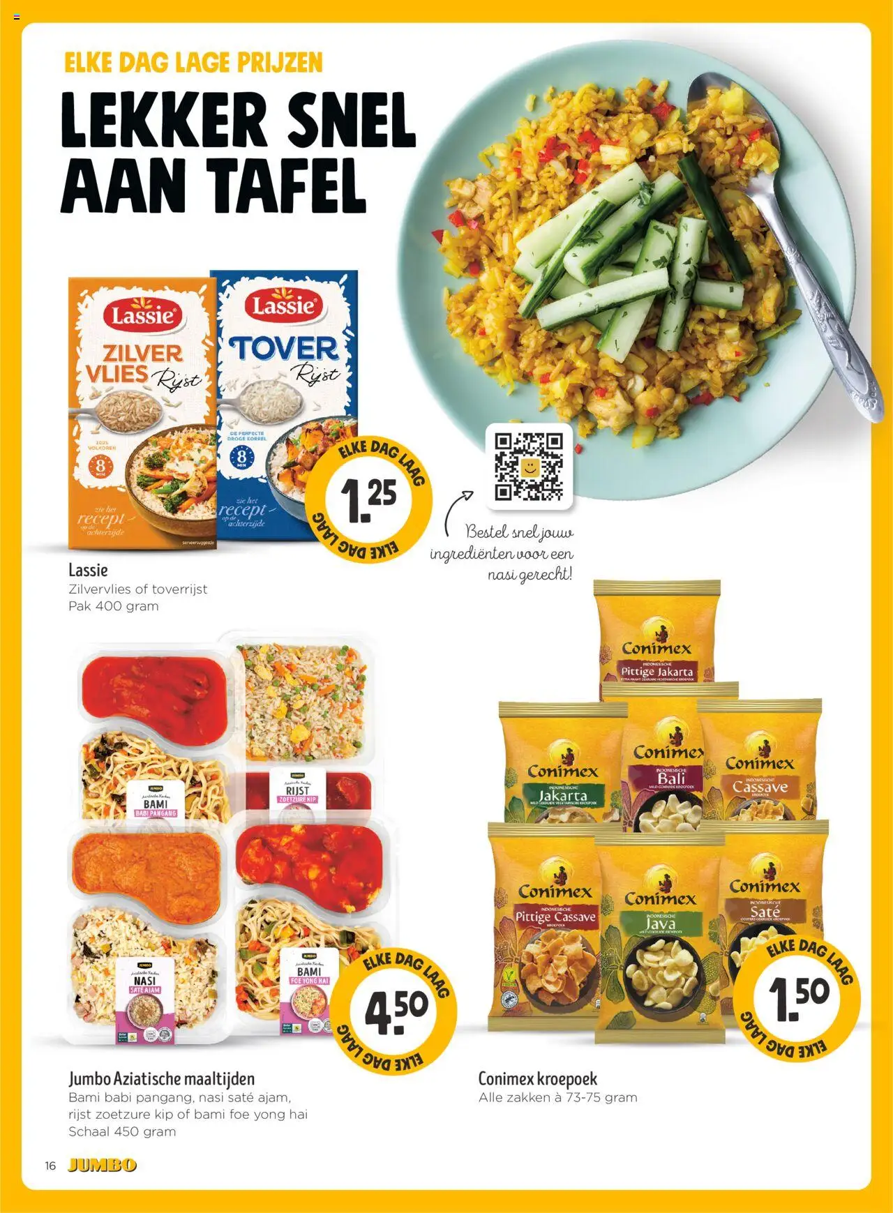  | Pagina: 16 | Producten: Rijst, Schaal, Tafel, Kip