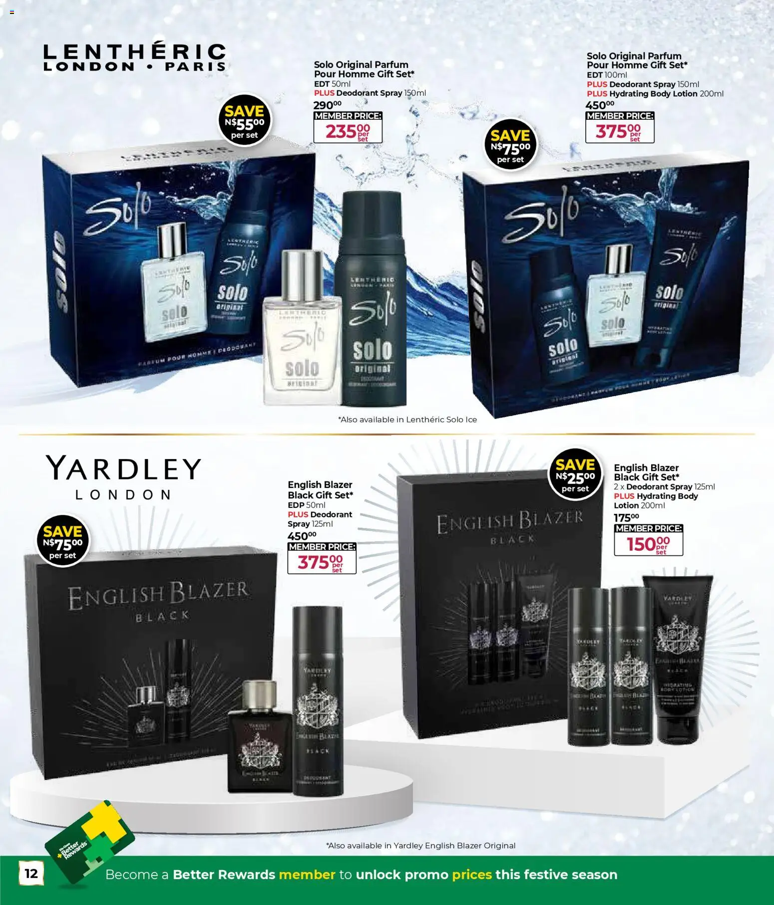 New Dis-Chem catalogue – valid from 29.10.2025 | Page: 12 | Products: Blazer, Deodorant, Lotion