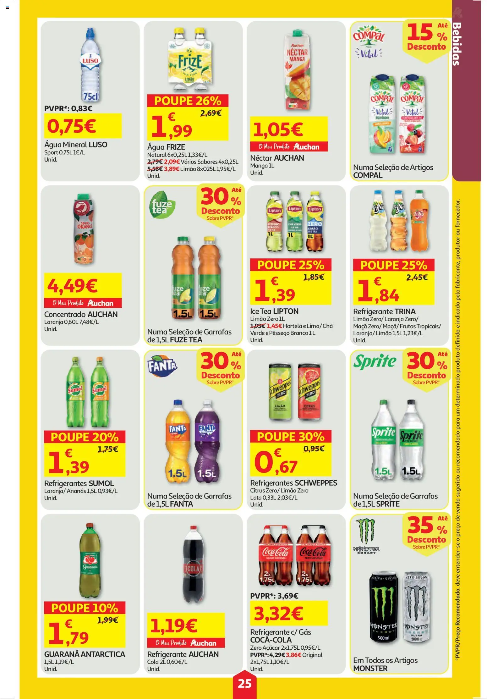 Auchan folheto │ válido de 22.01.2026 | Página: 25 | Produtos: Hortelã, Maça, Chá, Açúcar