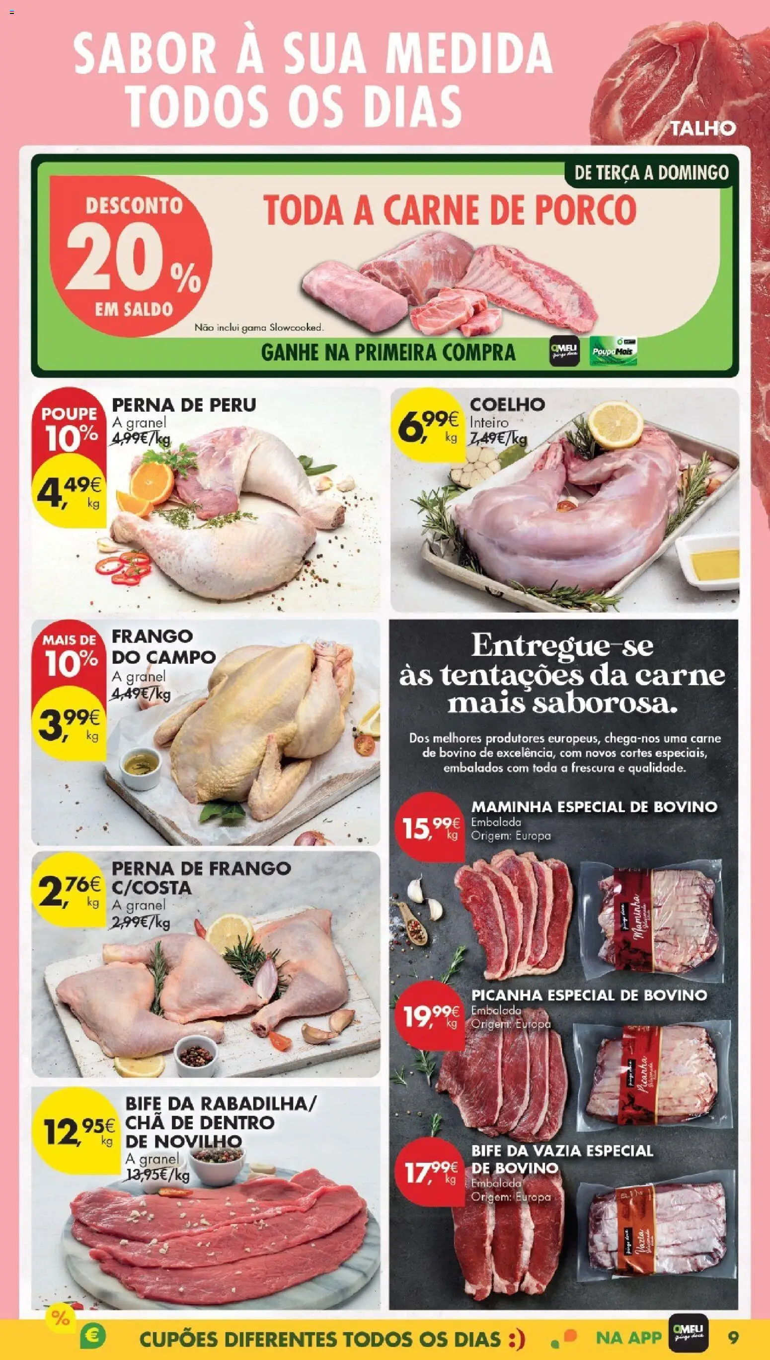 Pingo Doce Poupe Esta Semana Madeira │ válido de 20.01.2026 | Página: 9 | Produtos: Frango, Chá, Carne, Coelho
