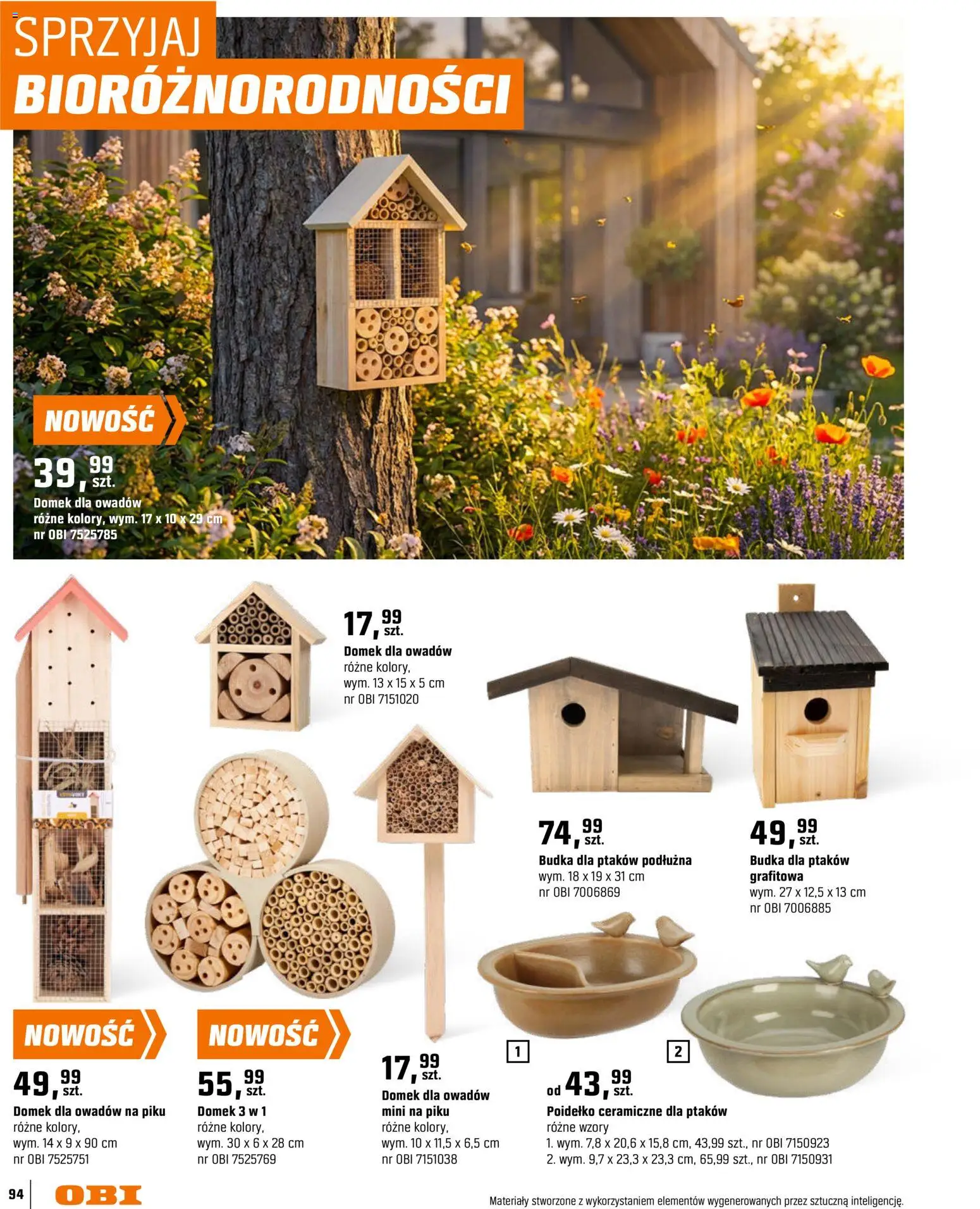 OBI gazetka - Ogród od 11.03.2026 | Strona: 94