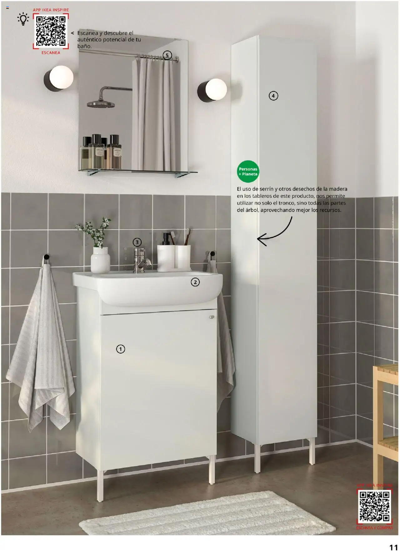 Catálogo IKEA Baños │ válido desde el 04.02.2025 | Página: 11 | Productos: Baño