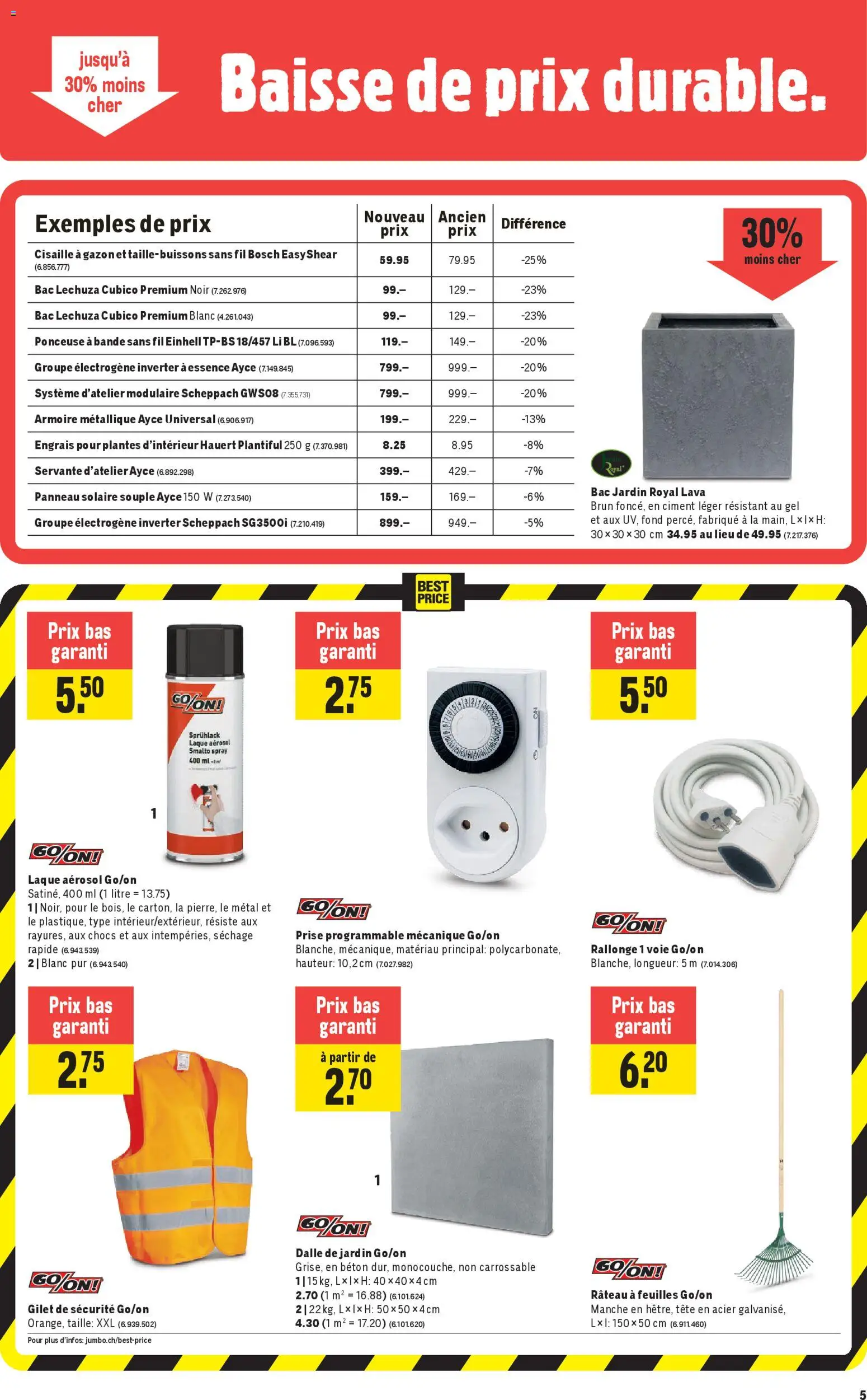 Jumbo Aktionen FR – gültig ab 23.10.2025 | Seite: 5 | Produkte: Bosch