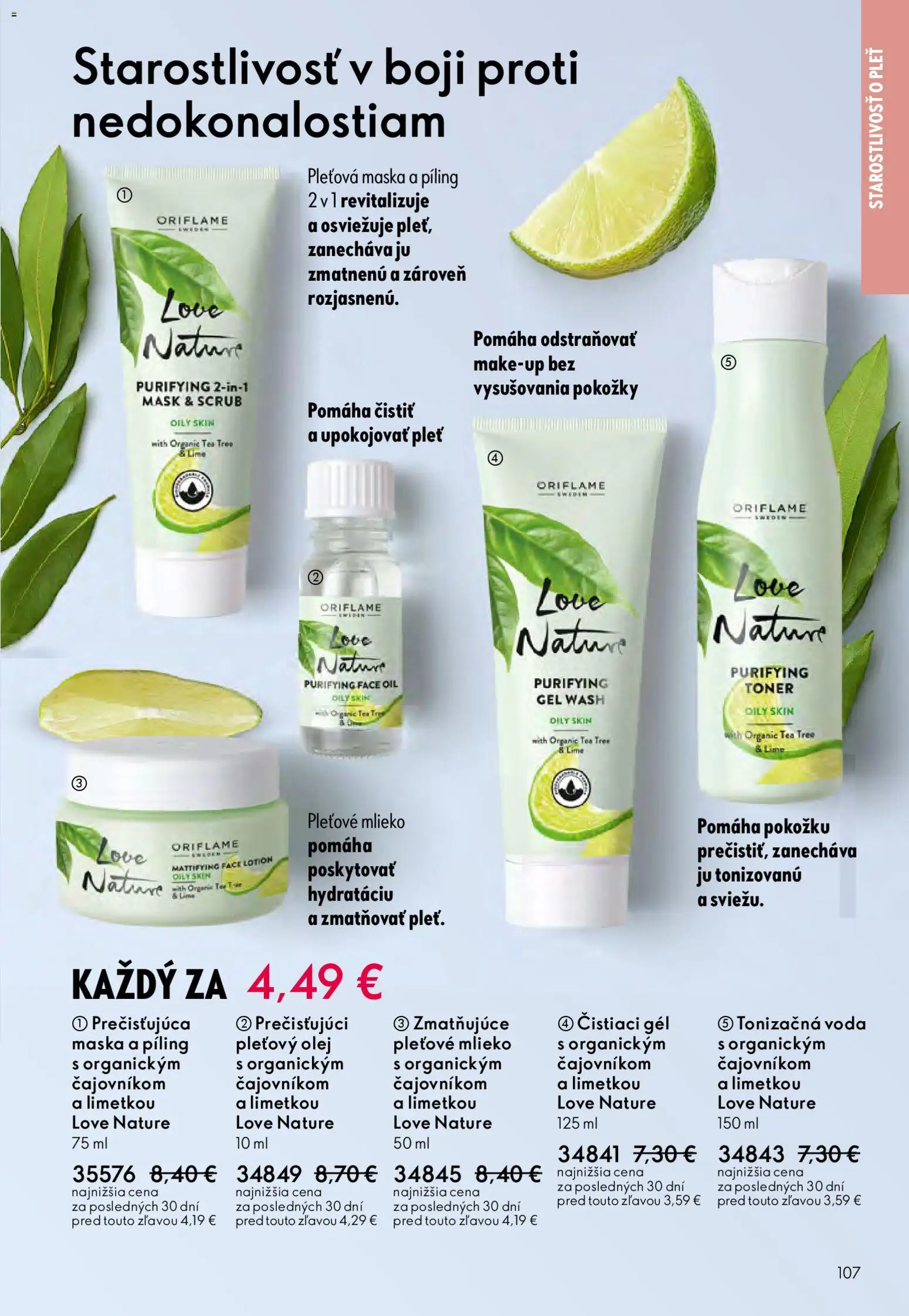 Nové Oriflame akcie – leták je platný od 03.12.2025 | Strana: 107 | Produkty: Olej, Maska, Voda, Toner