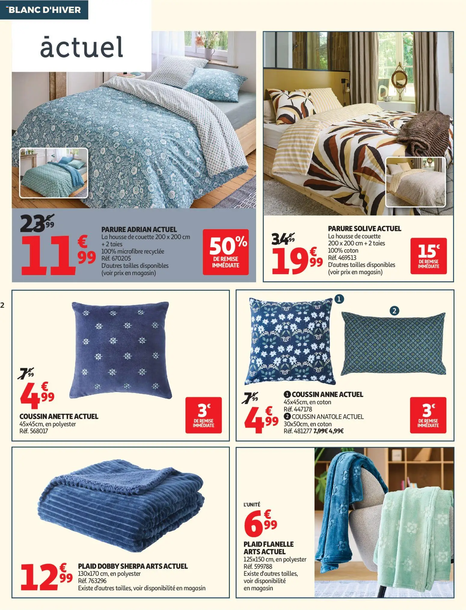 {H1} | Page: 2 | Produits: Coton, Housse de couette, Couette