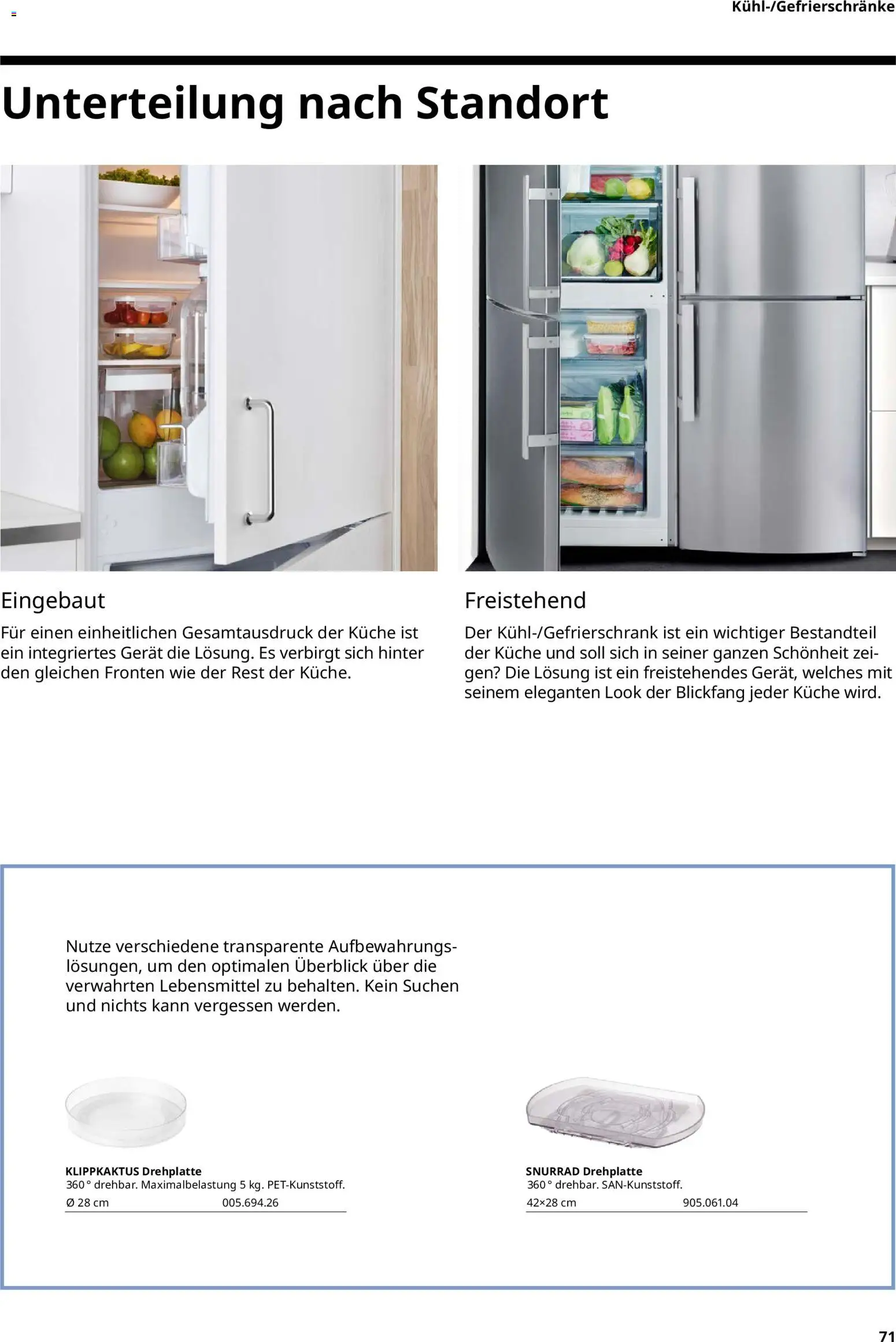 Ikea Elektrogeräte – gültig ab 02.01.2026 | Seite: 71 | Produkte: Küche