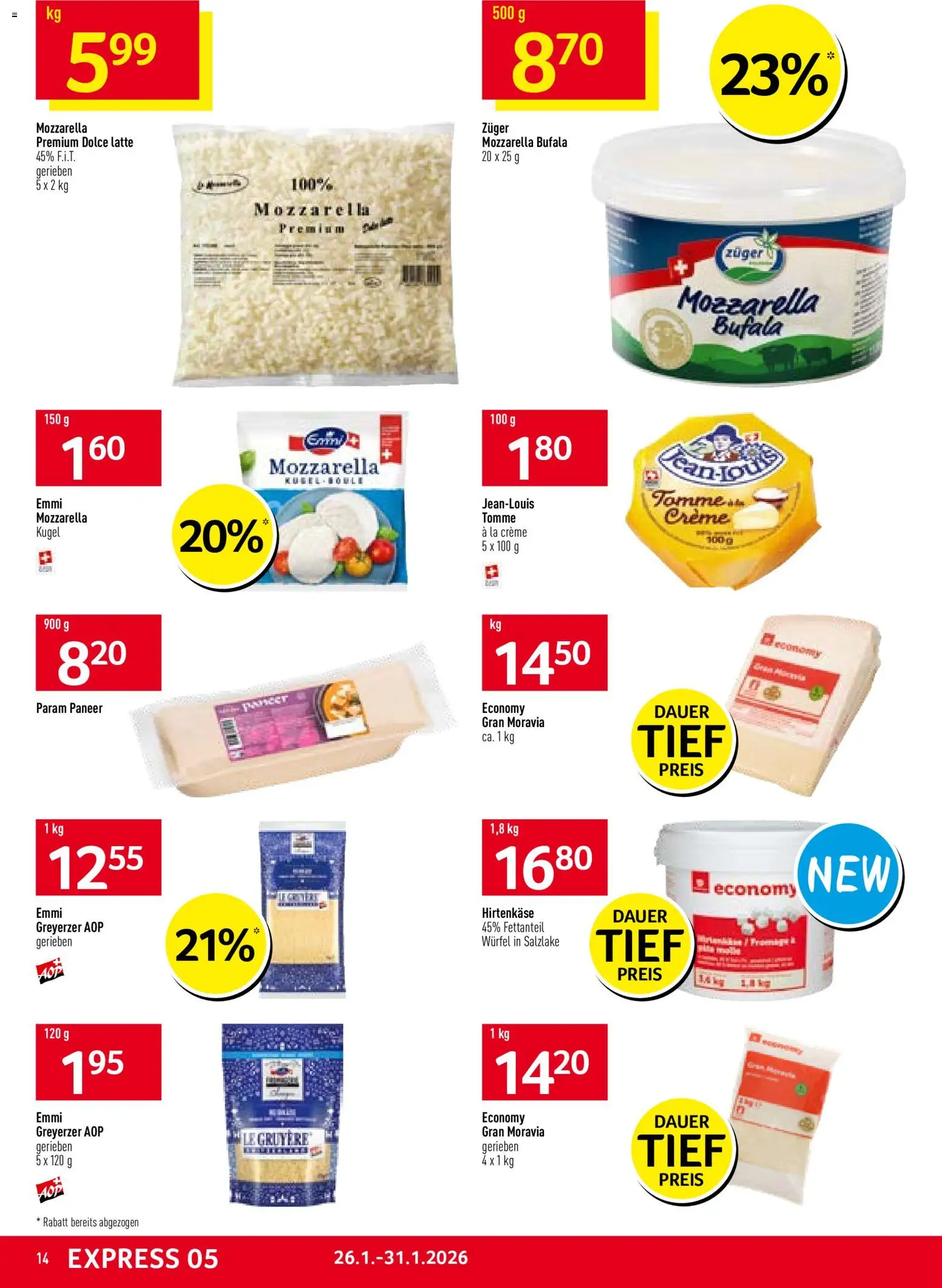 Prodega Aktionen – gültig ab 26.01.2026 | Seite: 14 | Produkte: Creme