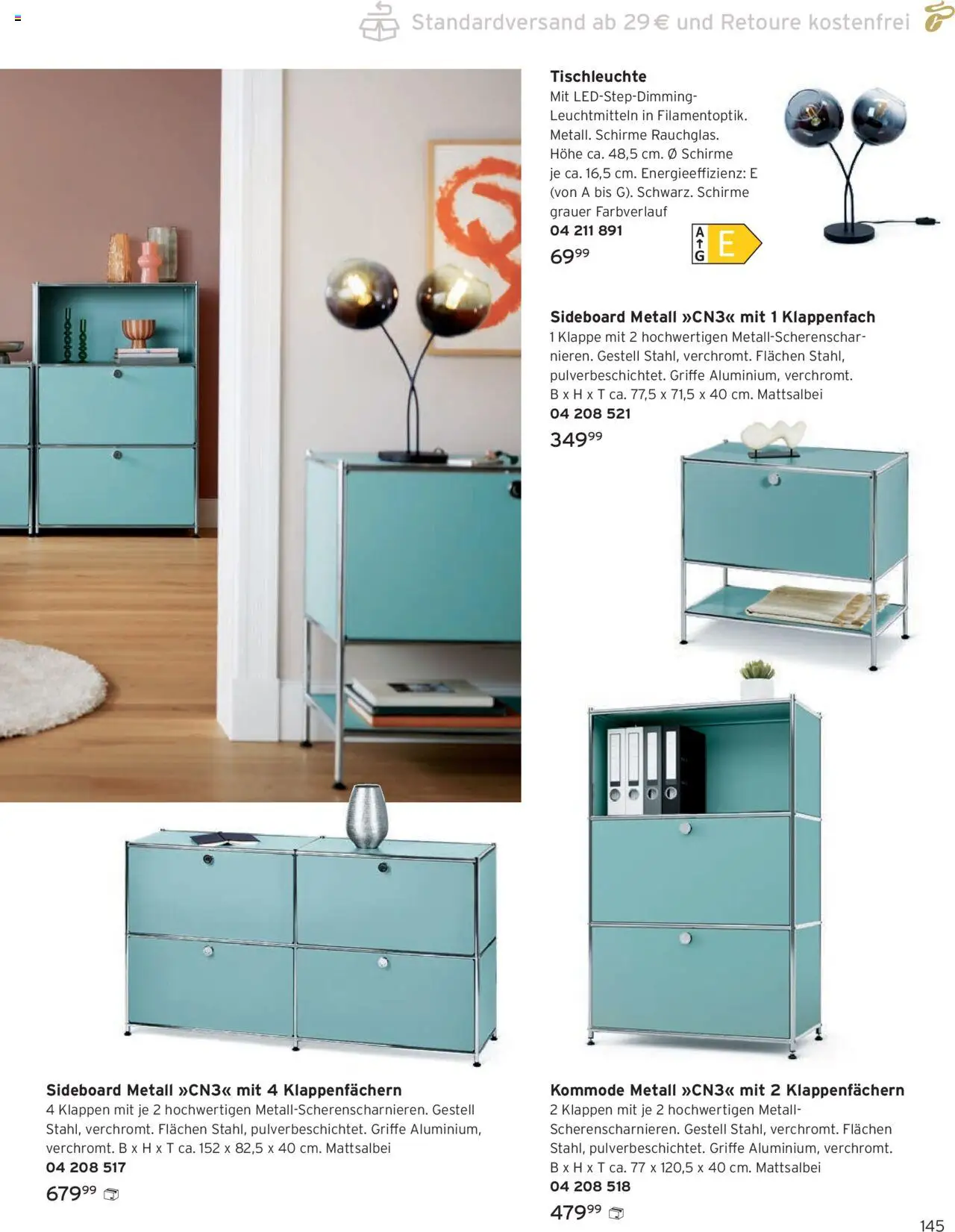 Angebote Tchibo – gültig ab 01.10.2025 | Seite: 145 | Produkte: Sideboard, Kommode