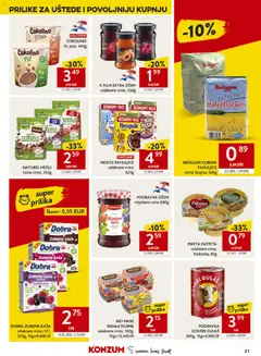 NESTLE PAHULJICE, odabrane vrste, 625g - Pregled kataloga iz trgovine Konzum, vrijedi od 08.04.2026 | Stranica: 21