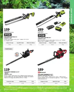 Brico E.Leclerc - Prévisualisation de Brico E.Leclerc Guide jardin | Varennes sur seine valide à partir de 18.02.2025 | Page: 19 | Produits: Clé, Poids, Batterie