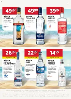 Stokrotka Gazetka - Oferta alkoholowa od 13.08.2025 | Strona: 2 | Produkty: Wódka finlandia, Stokrotka, Wódka Stumbras, Alkohol