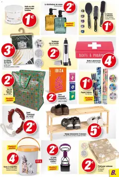 Bazarland - Prévisualisation de Bazarland catalogue valide à partir de 04.02.2026 | Page: 5 | Produits: Sac, Brosse à cheveux, Tondeuse, Rideau
