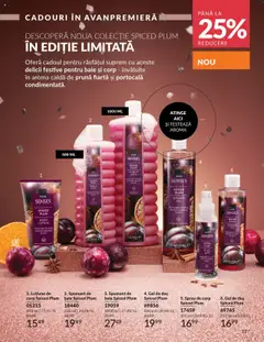 Ofertele Avon valabile de la 01.10.2025 | Pagină: 229 | Produse: Body, Duș, Gel de duș, Spumant de baie