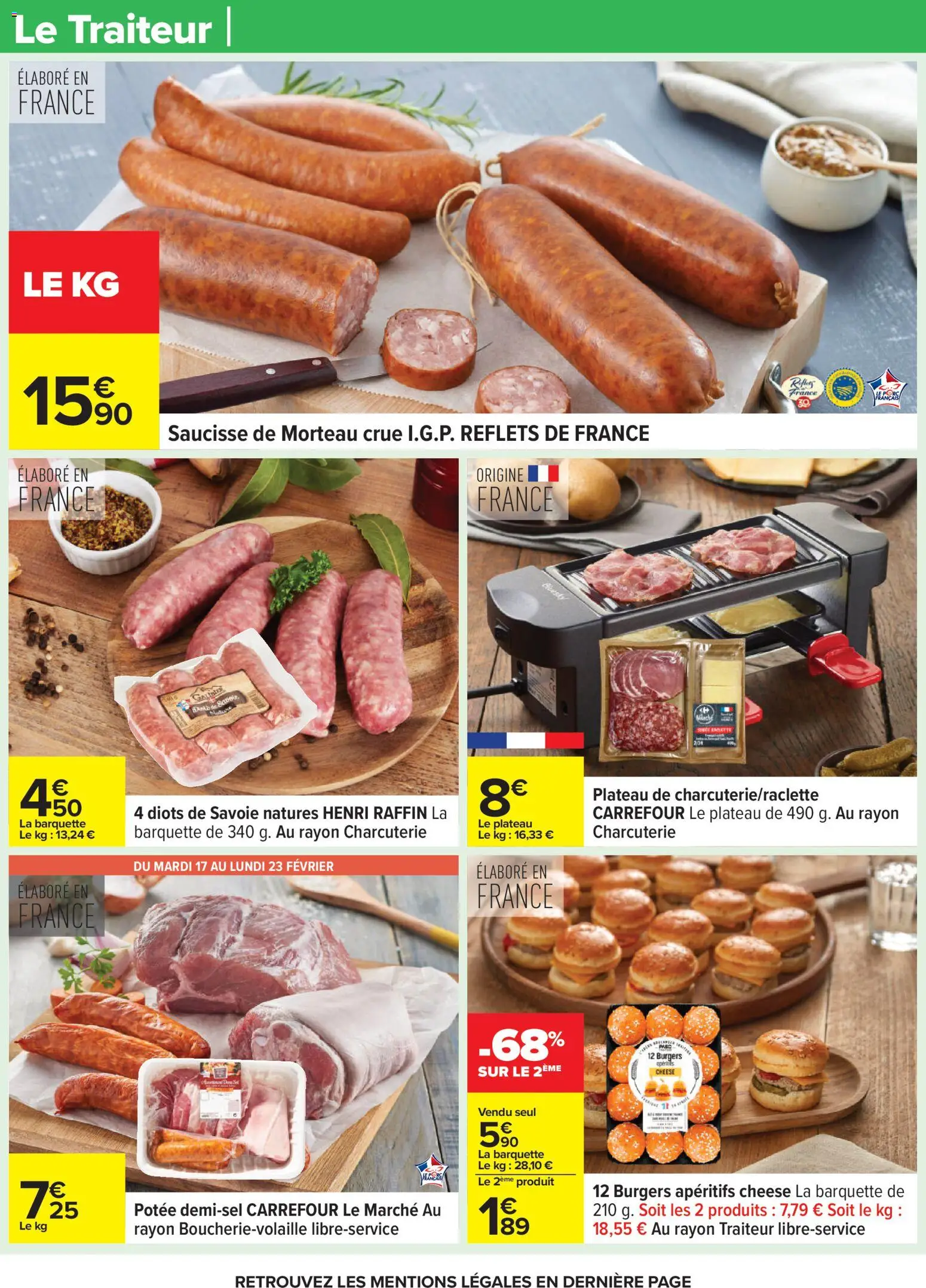 {H1} | Page: 27 | Produits: Plateau, Saucisse