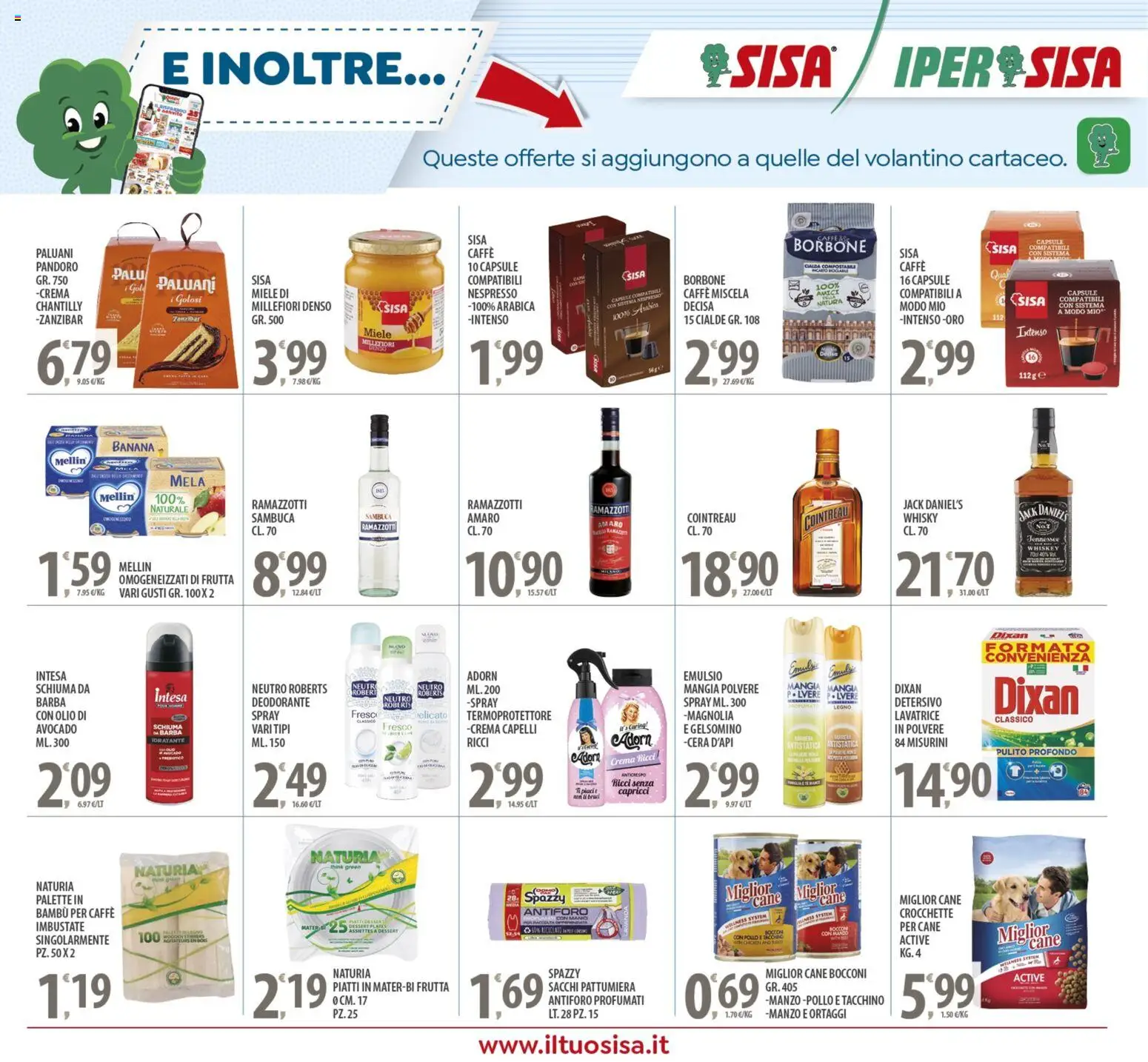 Volantino SISA del 25.11.2025 | Pagina: 19 | Prodotti: Whisky, Frutta, Lavanda, Amaro