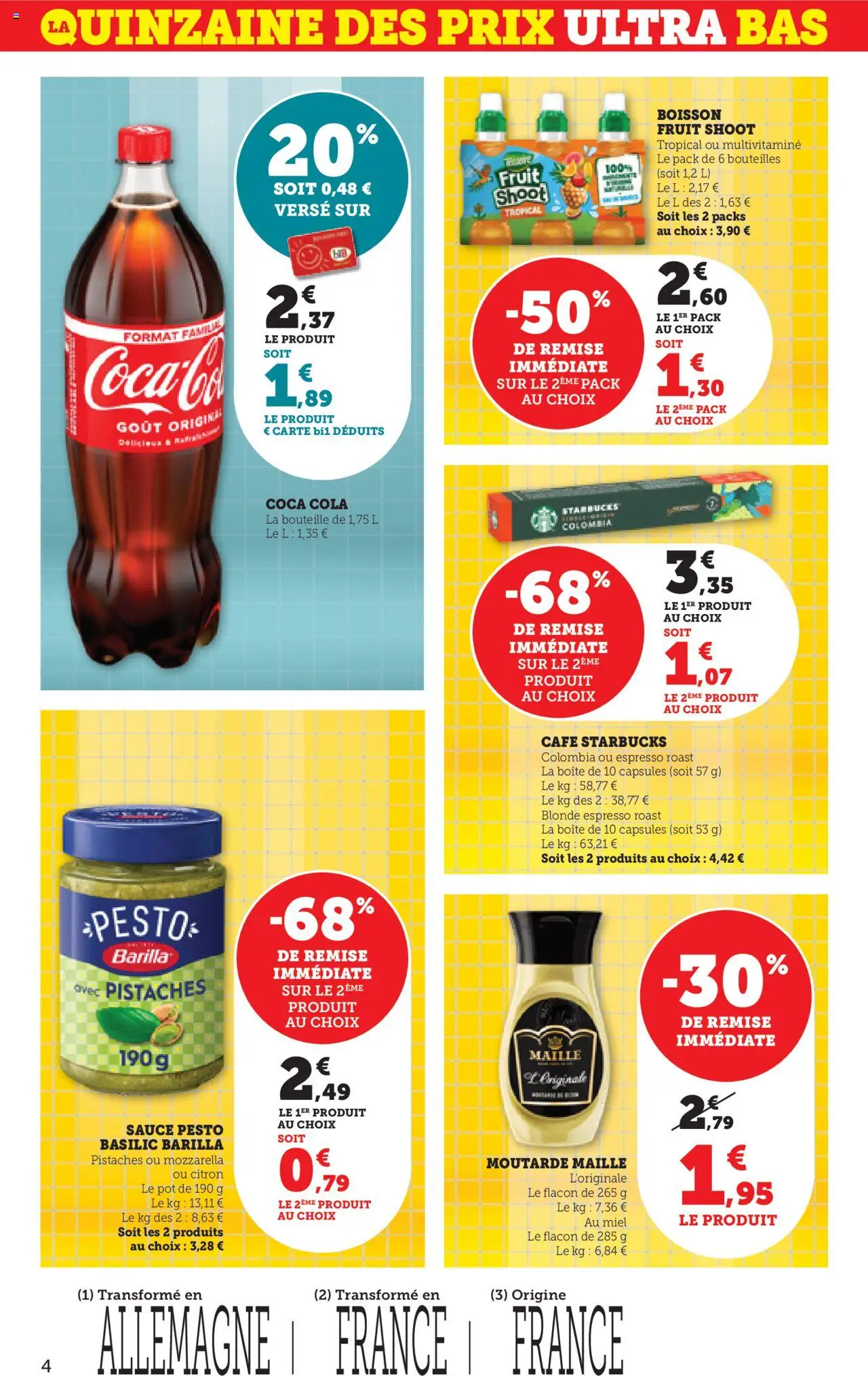  | Page: 4 | Produits: Miel, Pistaches, Café, Moutarde