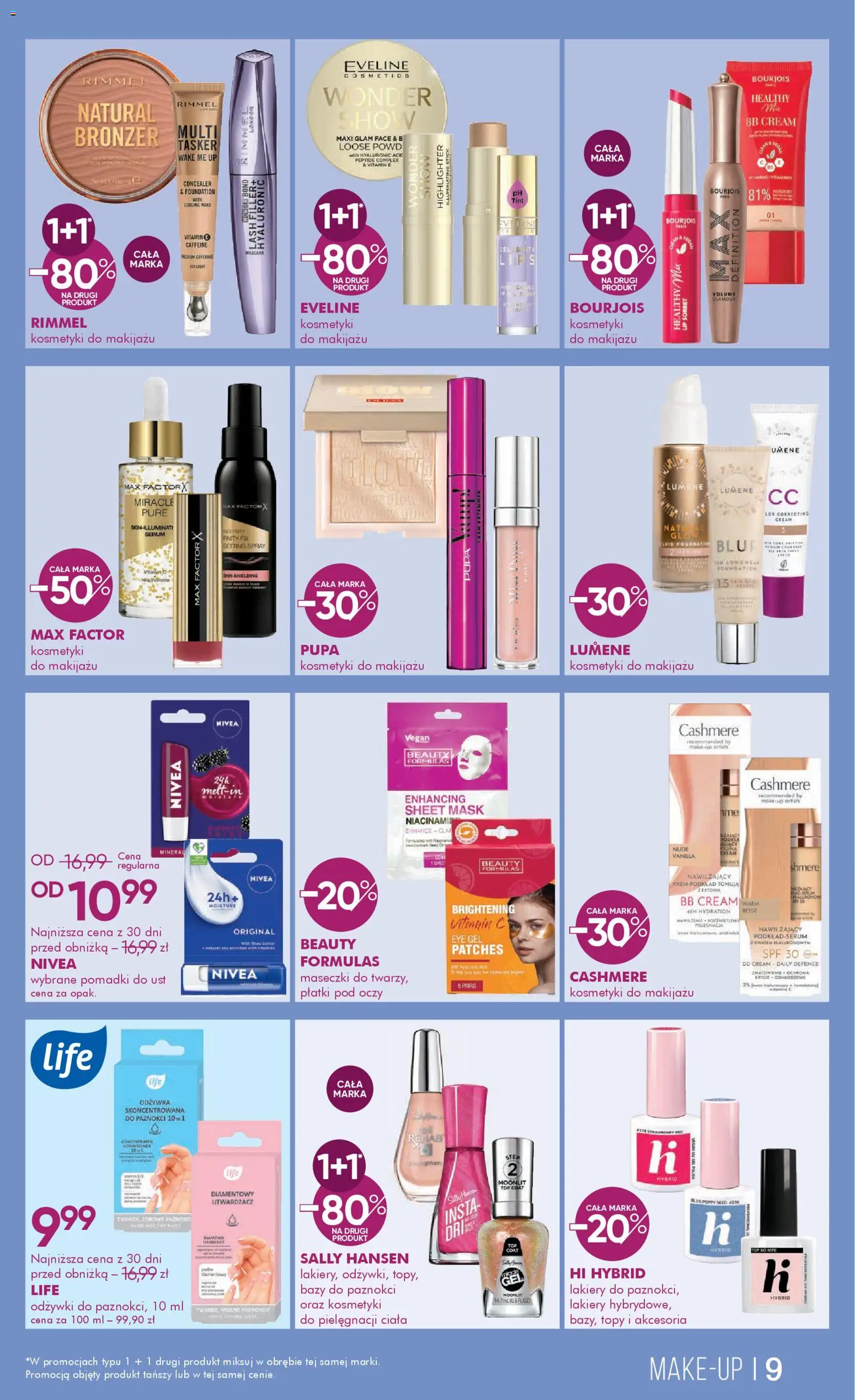 Super-pharm gazetka od 24.04.2026 | Strona: 9 | Produkty: Top, Maseczki, Lakiery, Płatki