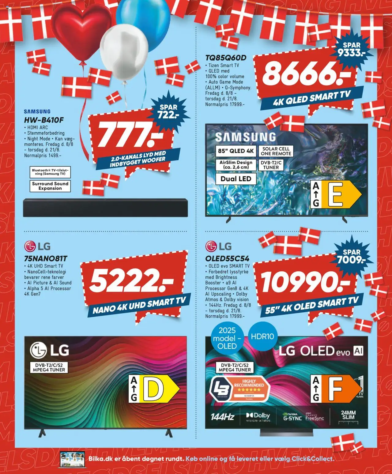 Bilka Tilbudsavis gyldig fra 08.08.2025 | Side: 19 | Produkter: Processor, Smart TV, TV, Lyd