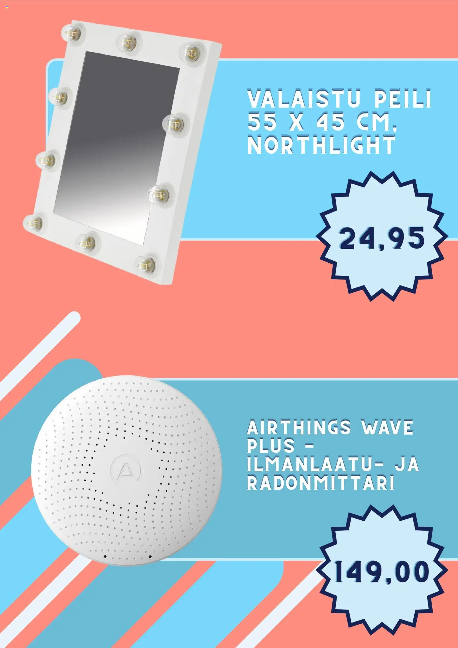 Clas Ohlson tarjoukset – voimassa 06.01.2026 alkaen | Sivu: 4 | Tuotteet: Peili