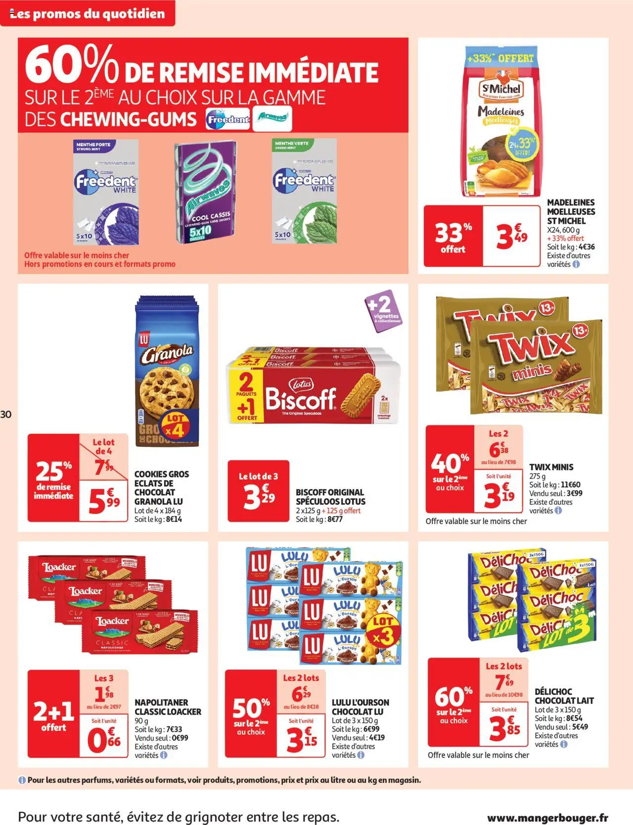  | Page: 30 | Produits: Menthe, Spéculoos, Thé, Biscuits