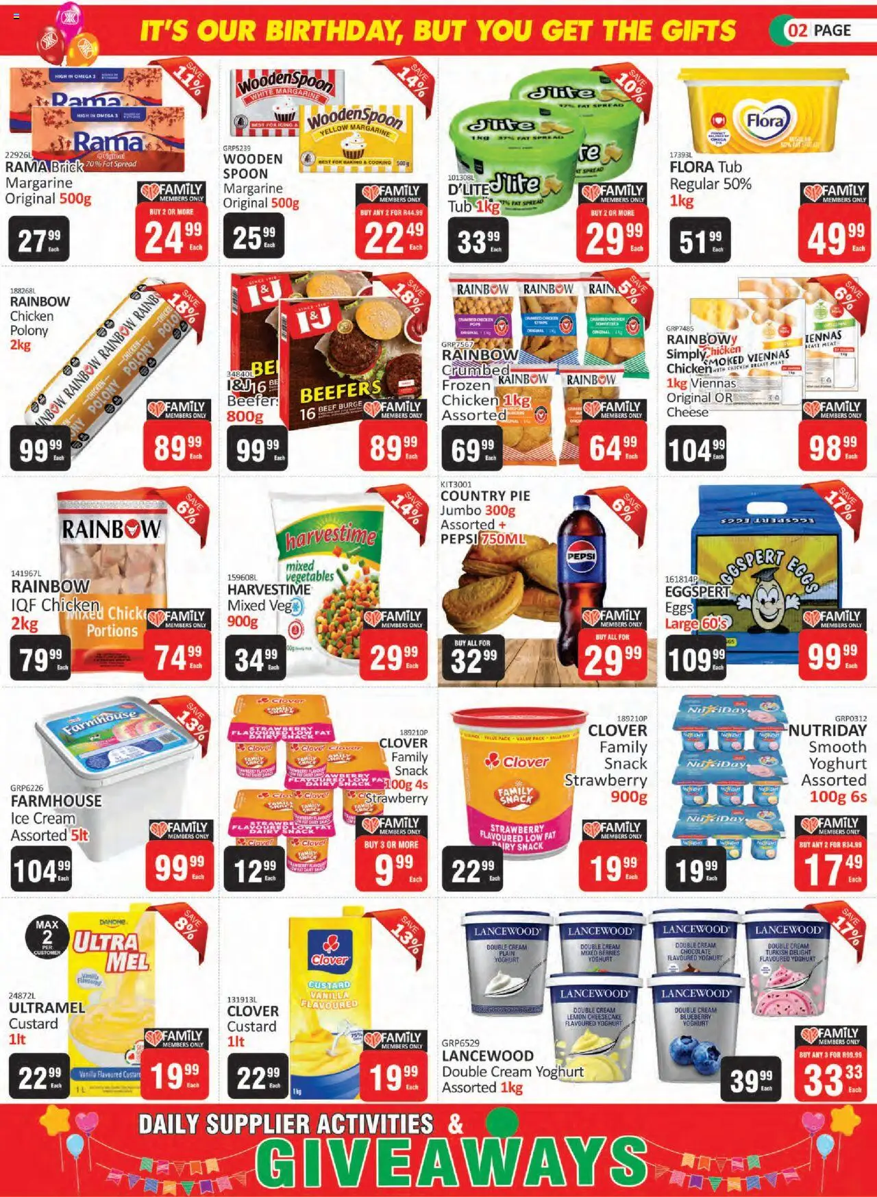 New KIT KAT Cash & Carry catalogue – valid from 25.09.2025 | Page: 2 | Products: Chocolate, Chicken, Vegetables, Lemon