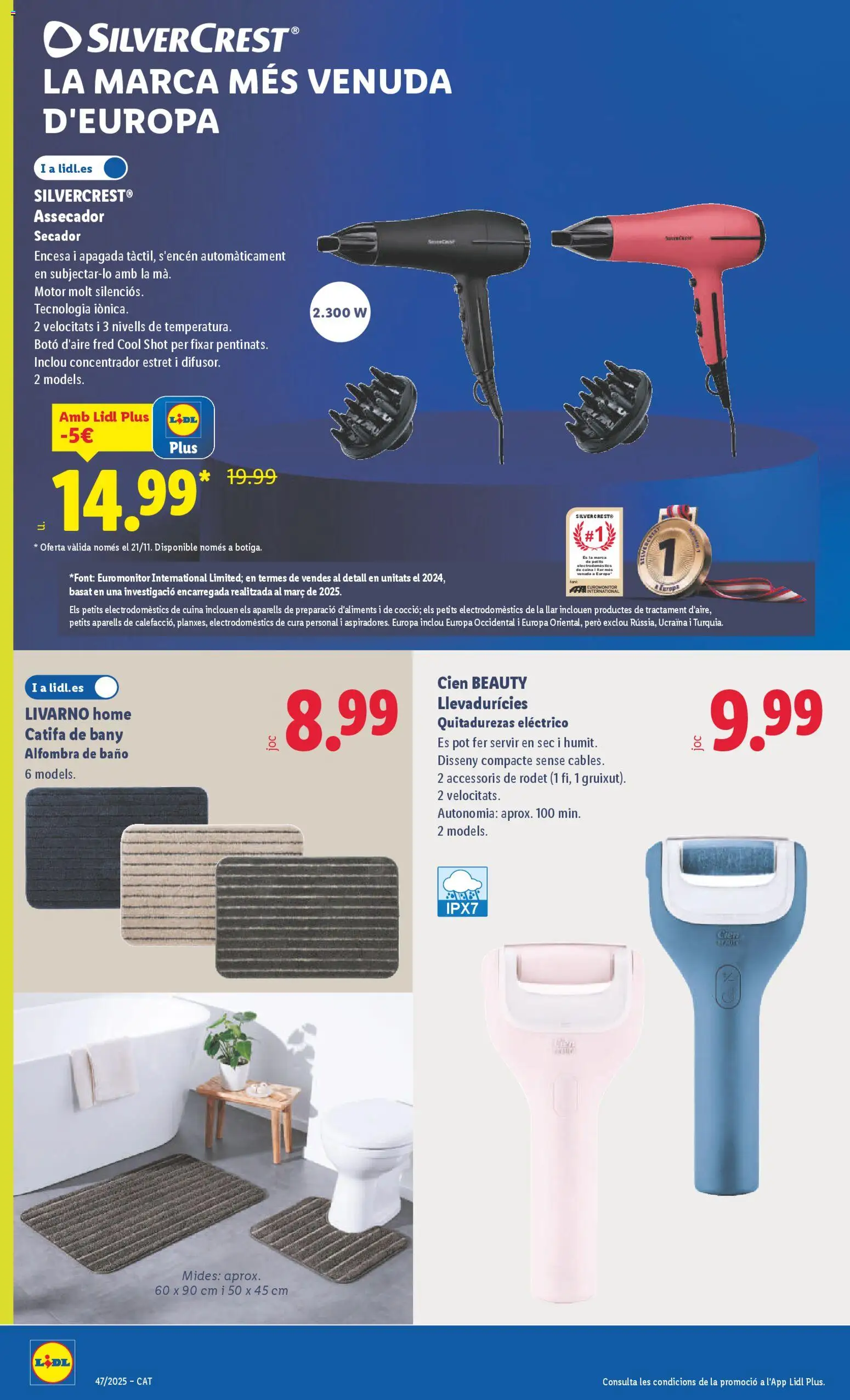 Lidl folleto de bazar │ válido desde el 17.11.2025 | Página: 30 | Productos: Baño, Alfombra